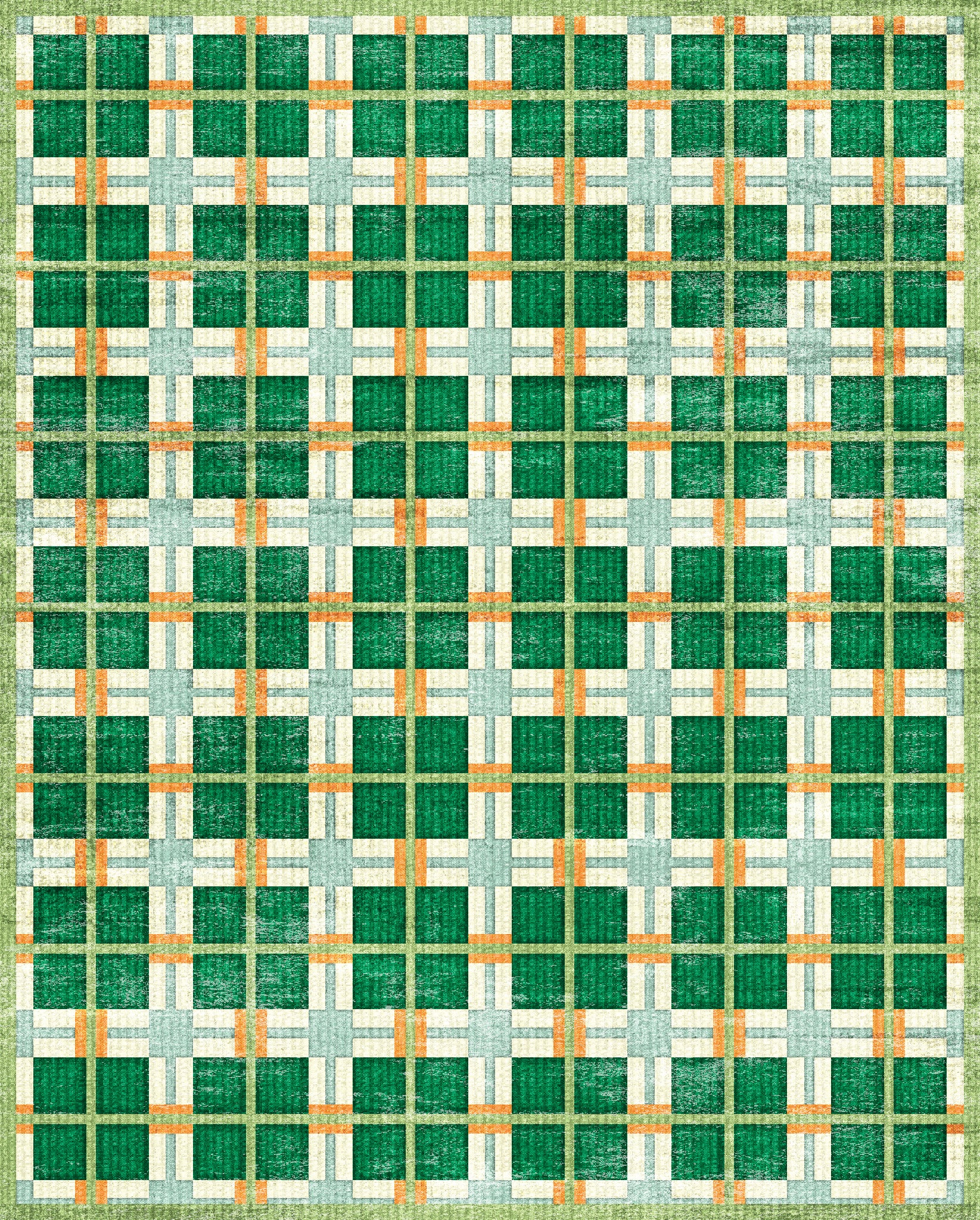 Harry Tapis moderne à carreaux