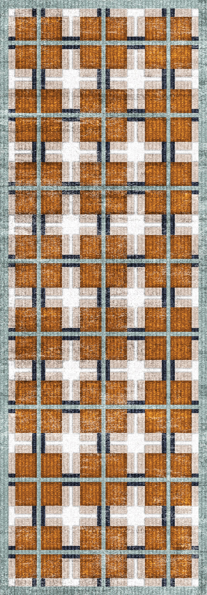 Harry Tapis moderne à carreaux
