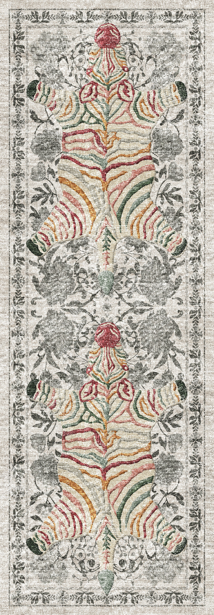 Yara Botanischer Zebra-Teppich