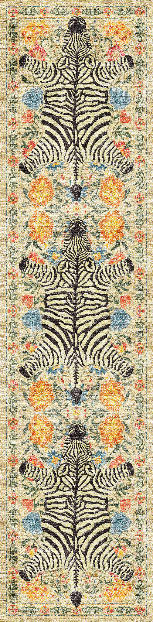 Yara Covor Botanic Zebra Print