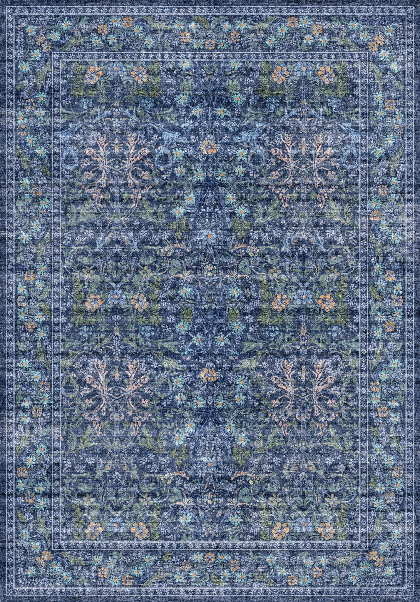 Sabine Вдъхновен от реколтата килим