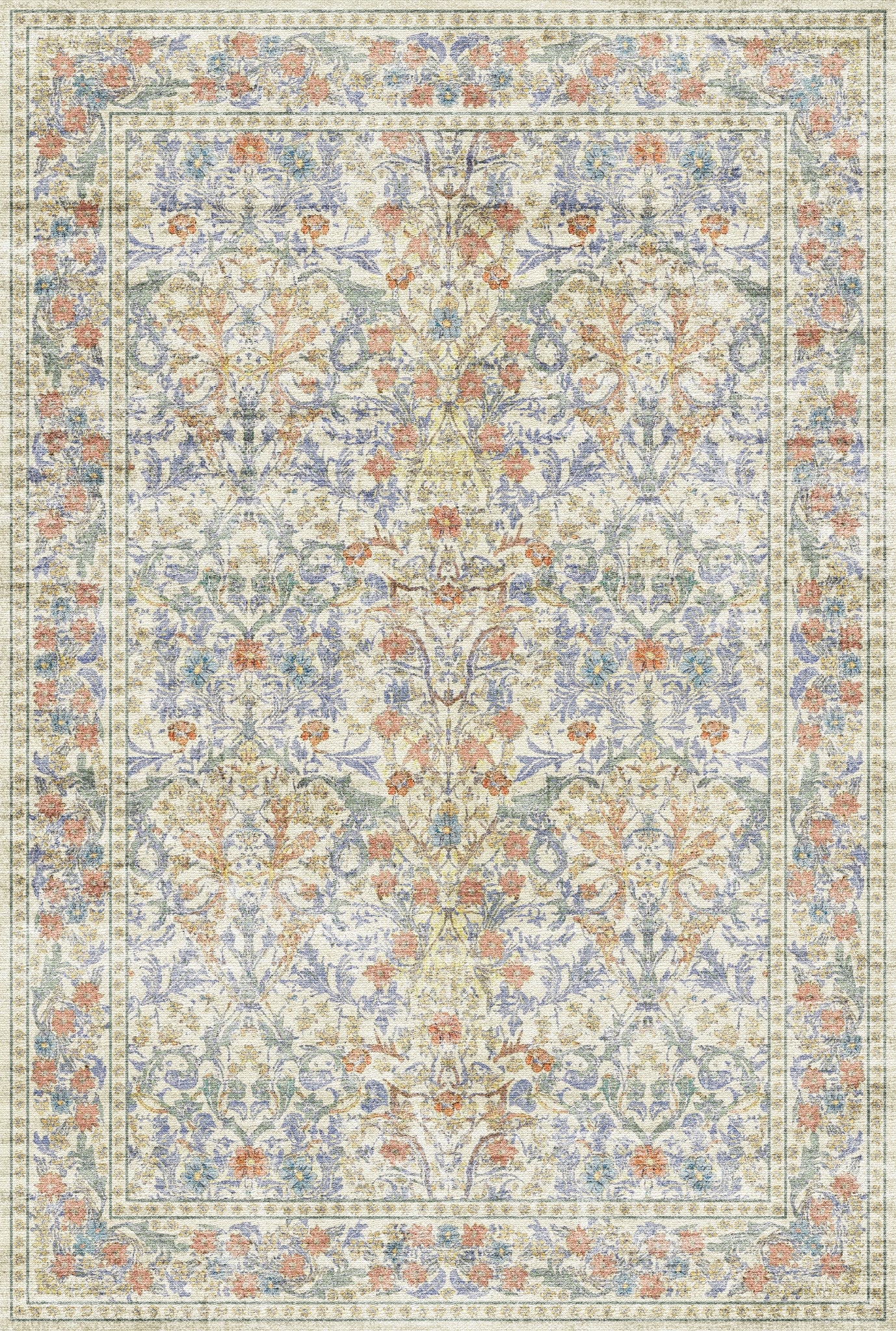 Sabine Вдъхновен от реколтата килим