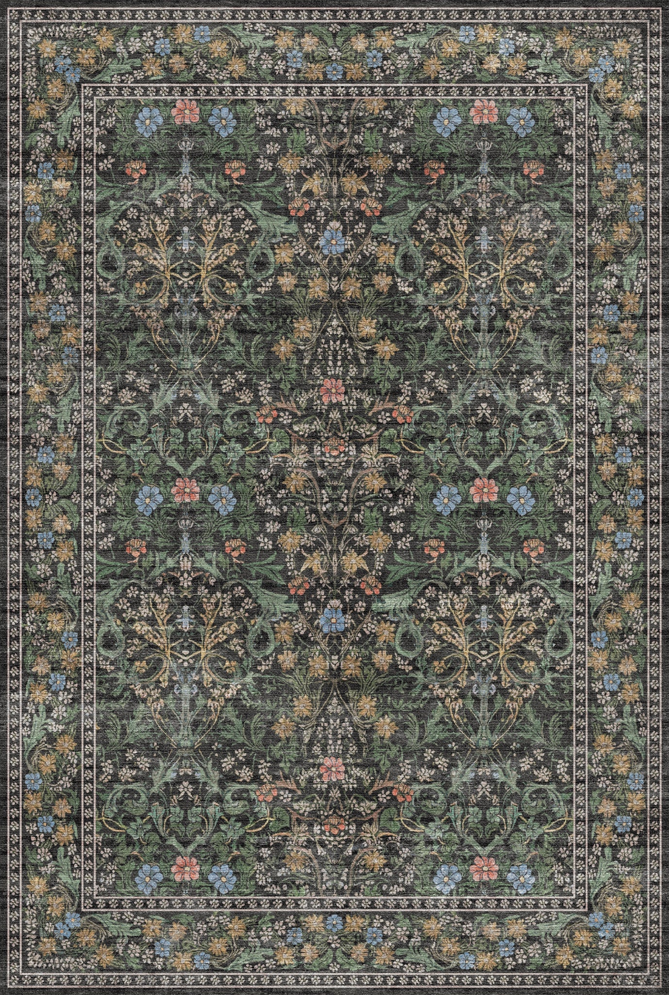 Sabine Вдъхновен от реколтата килим