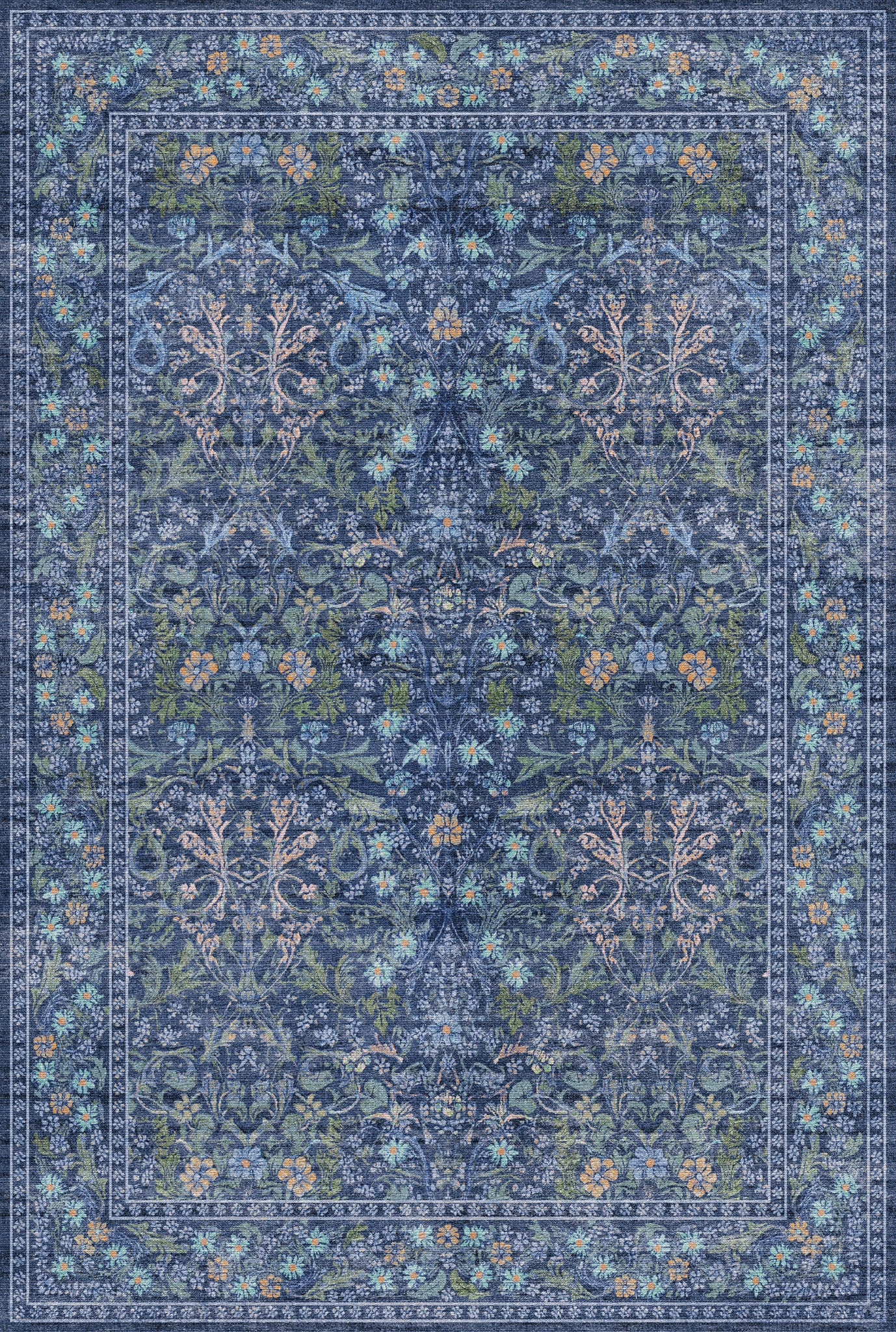 Sabine Вдъхновен от реколтата килим