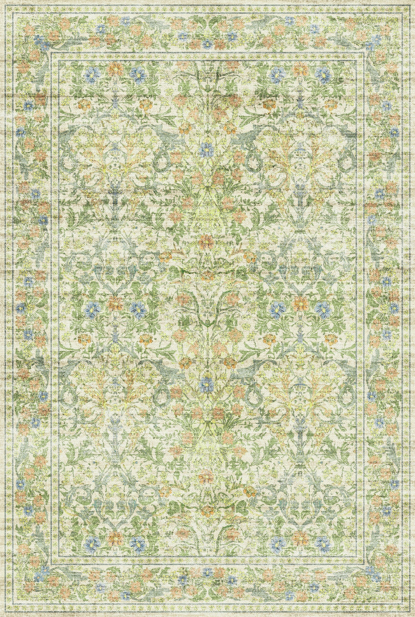 Sabine Вдъхновен от реколтата килим