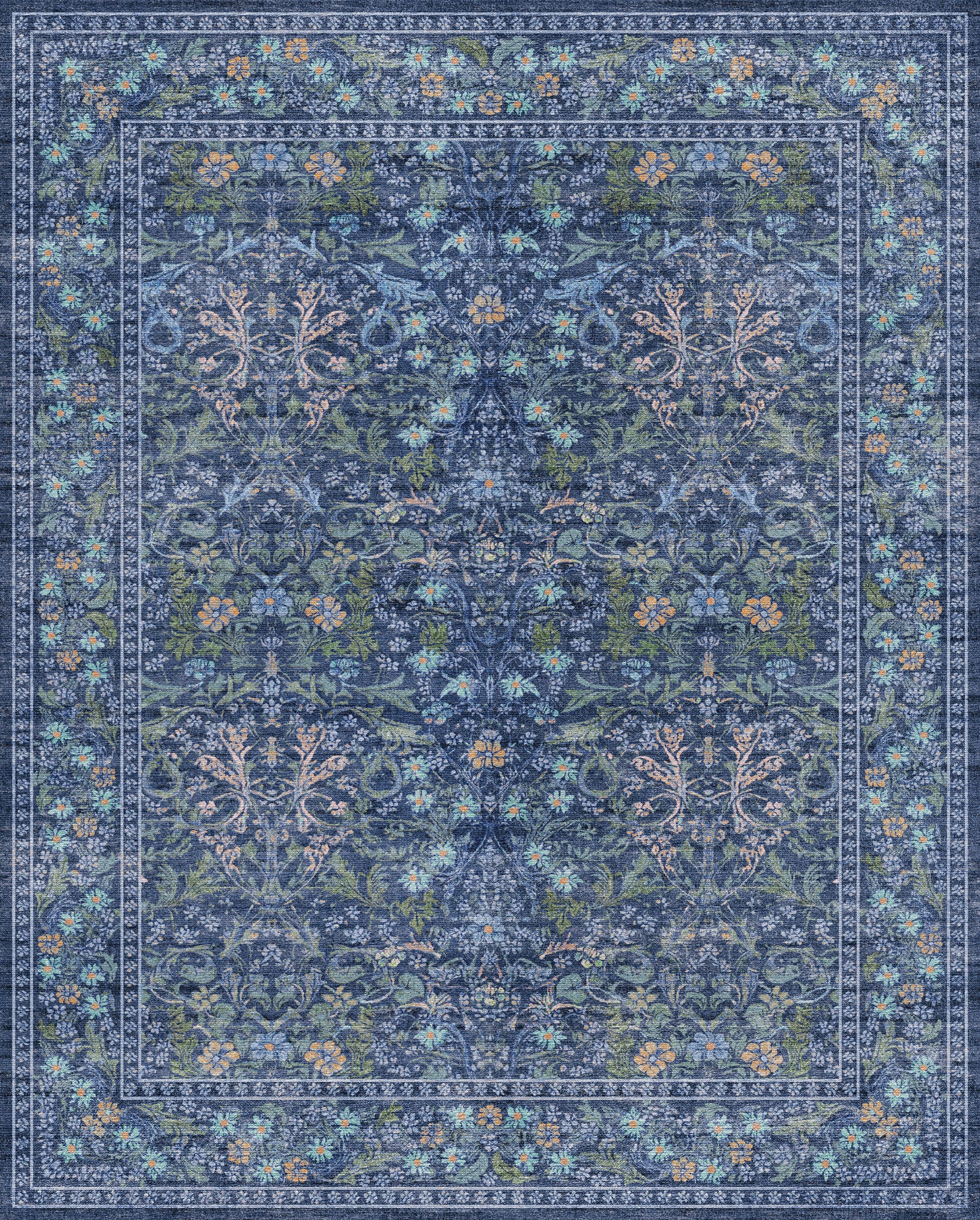 Sabine Вдъхновен от реколтата килим