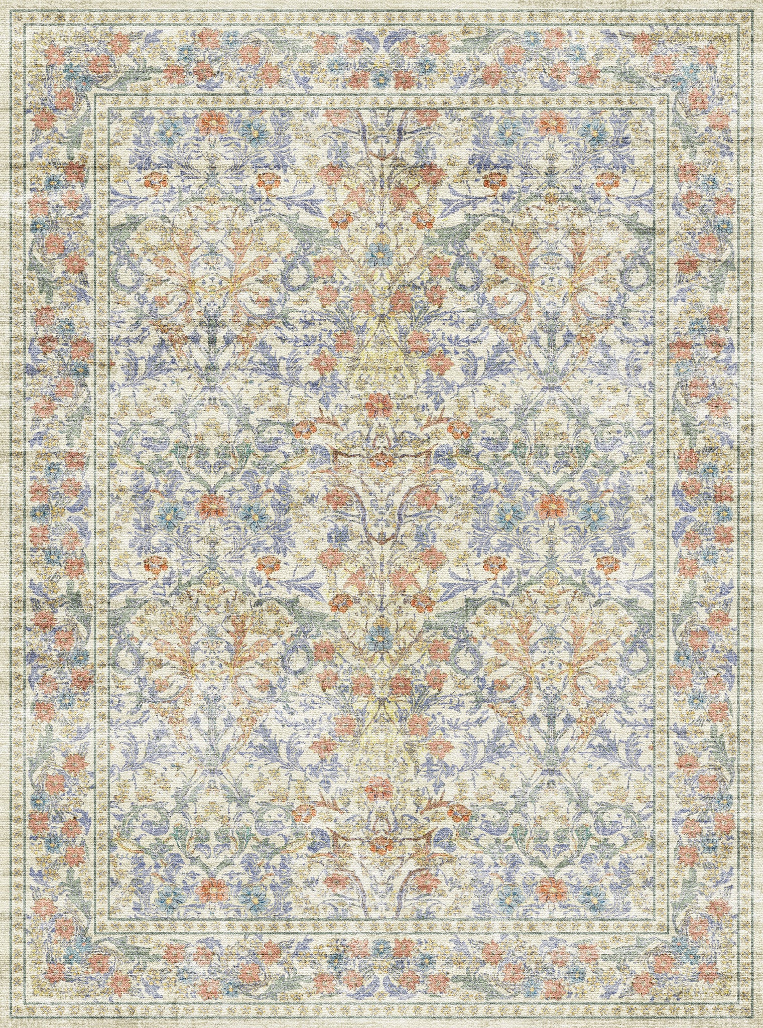 Sabine Вдъхновен от реколтата килим