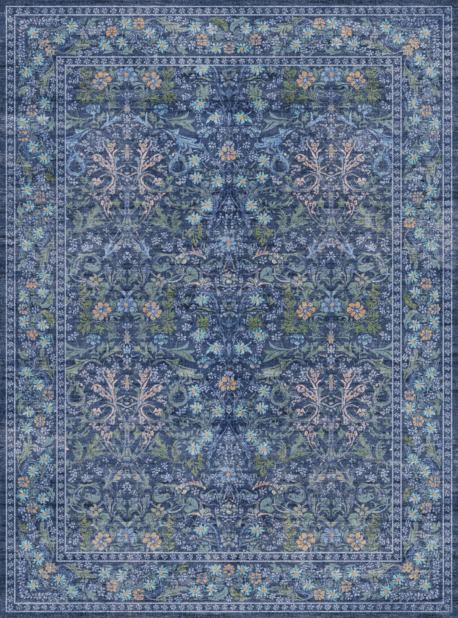 Sabine Вдъхновен от реколтата килим