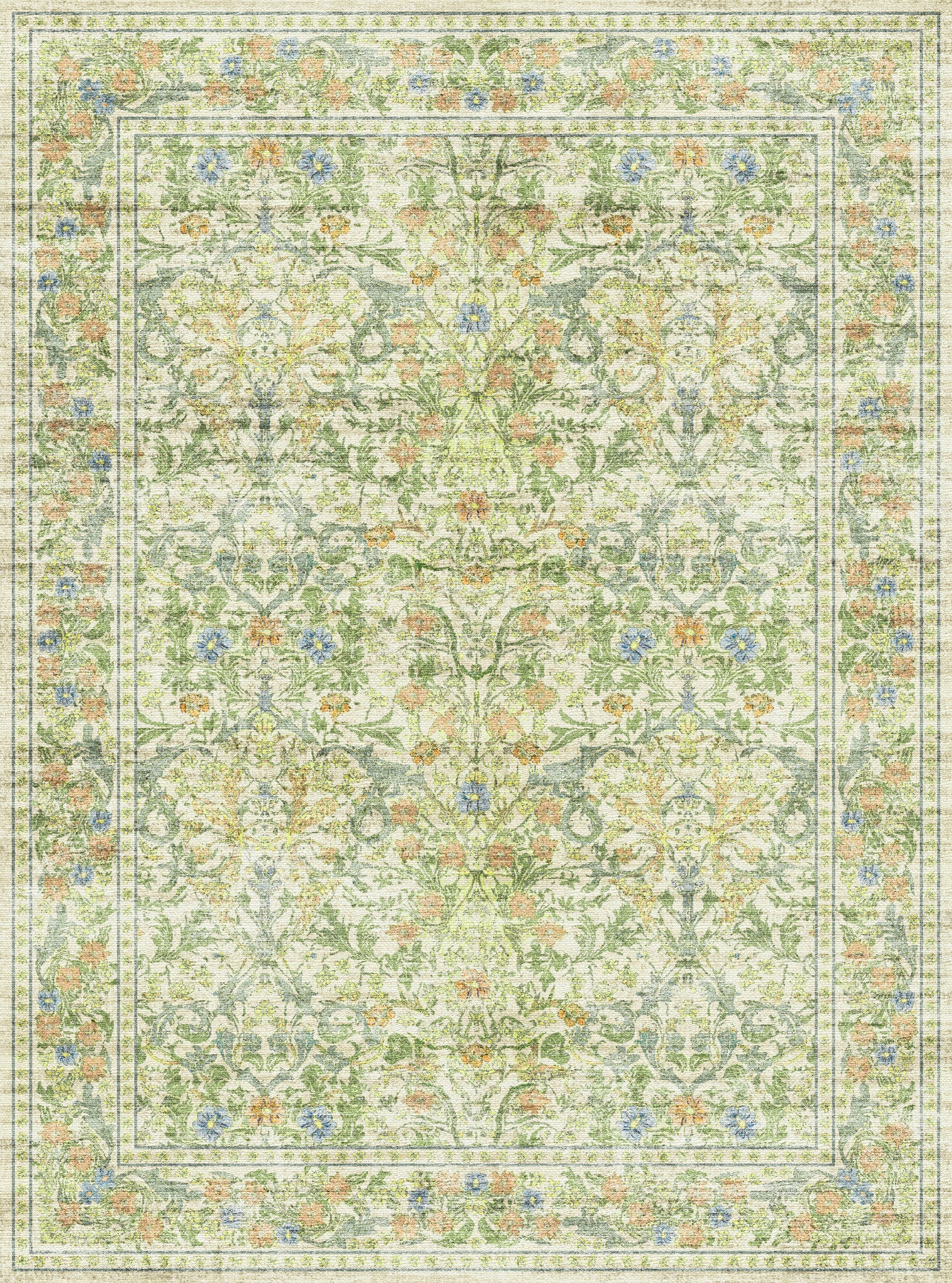 Sabine Вдъхновен от реколтата килим