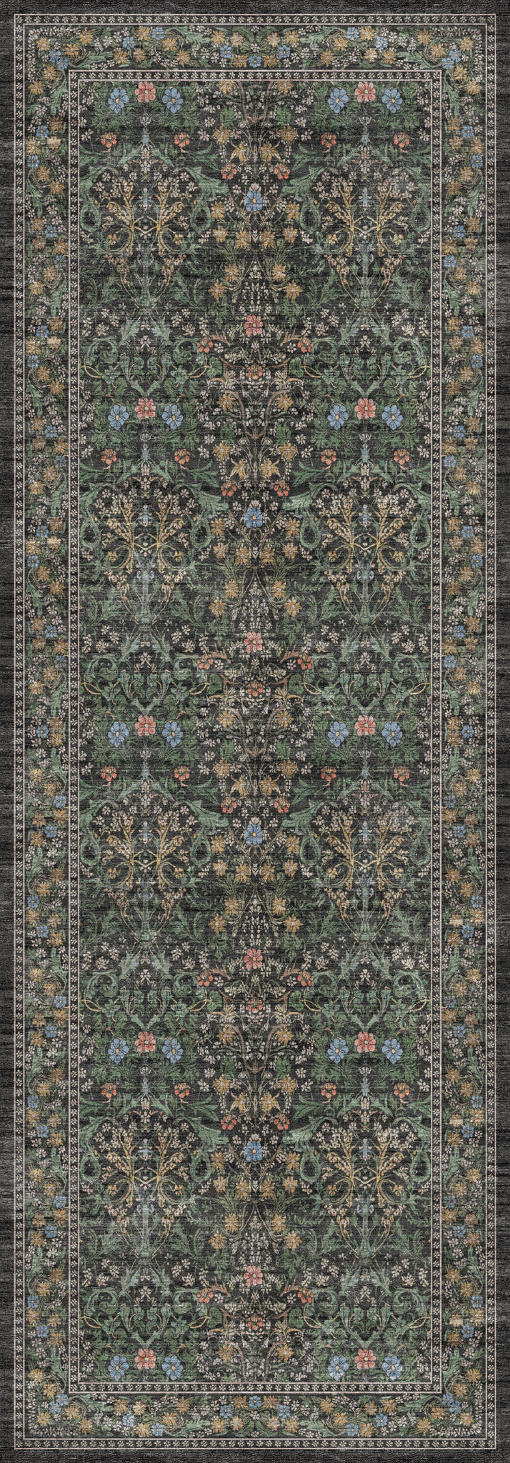 Sabine Вдъхновен от реколтата килим