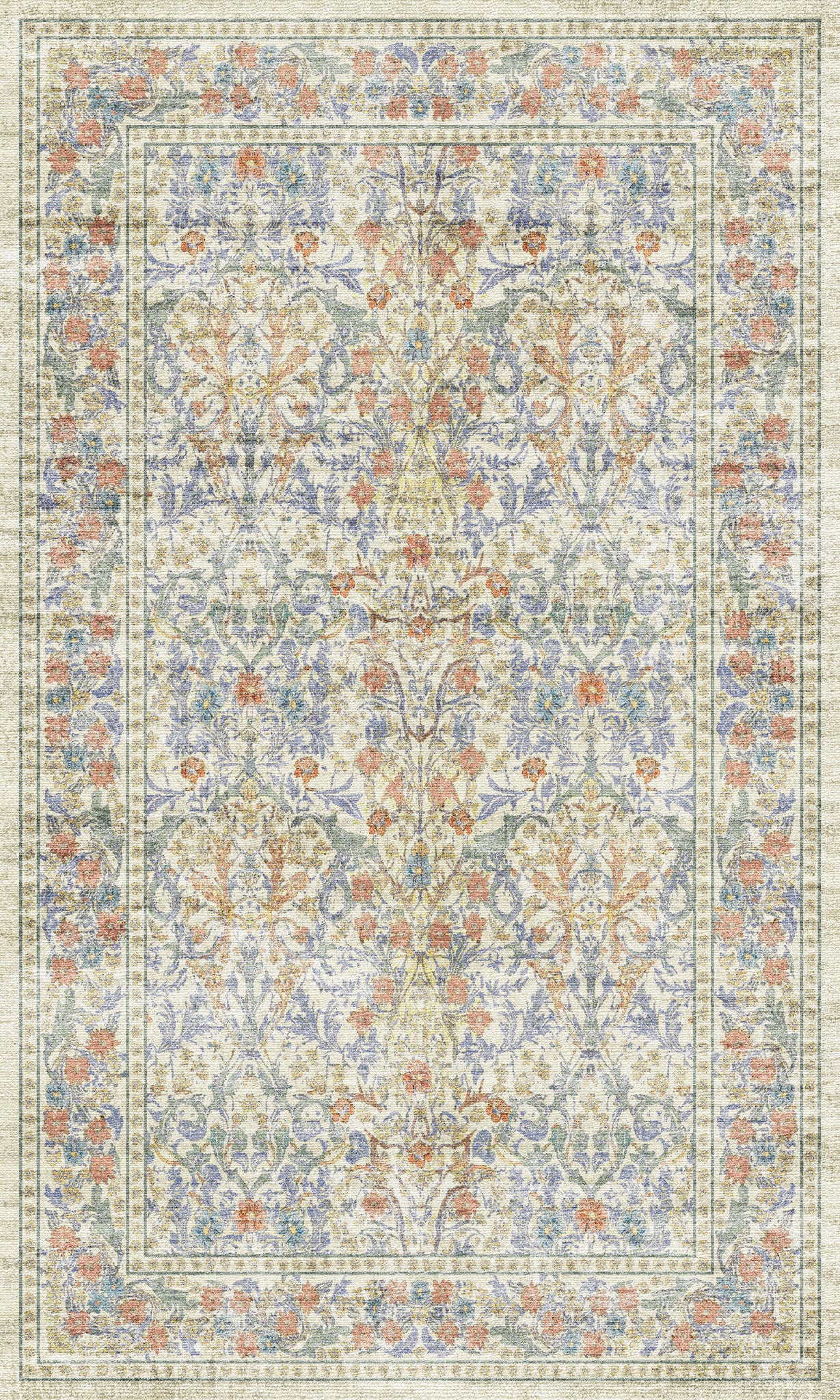 Sabine Вдъхновен от реколтата килим