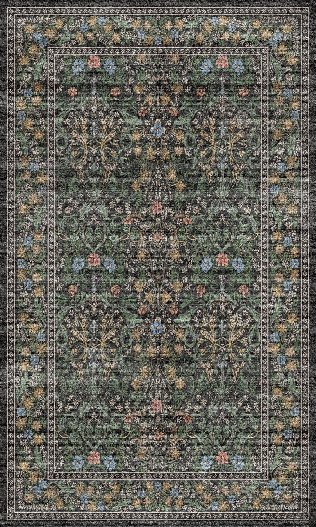 Sabine Вдъхновен от реколтата килим