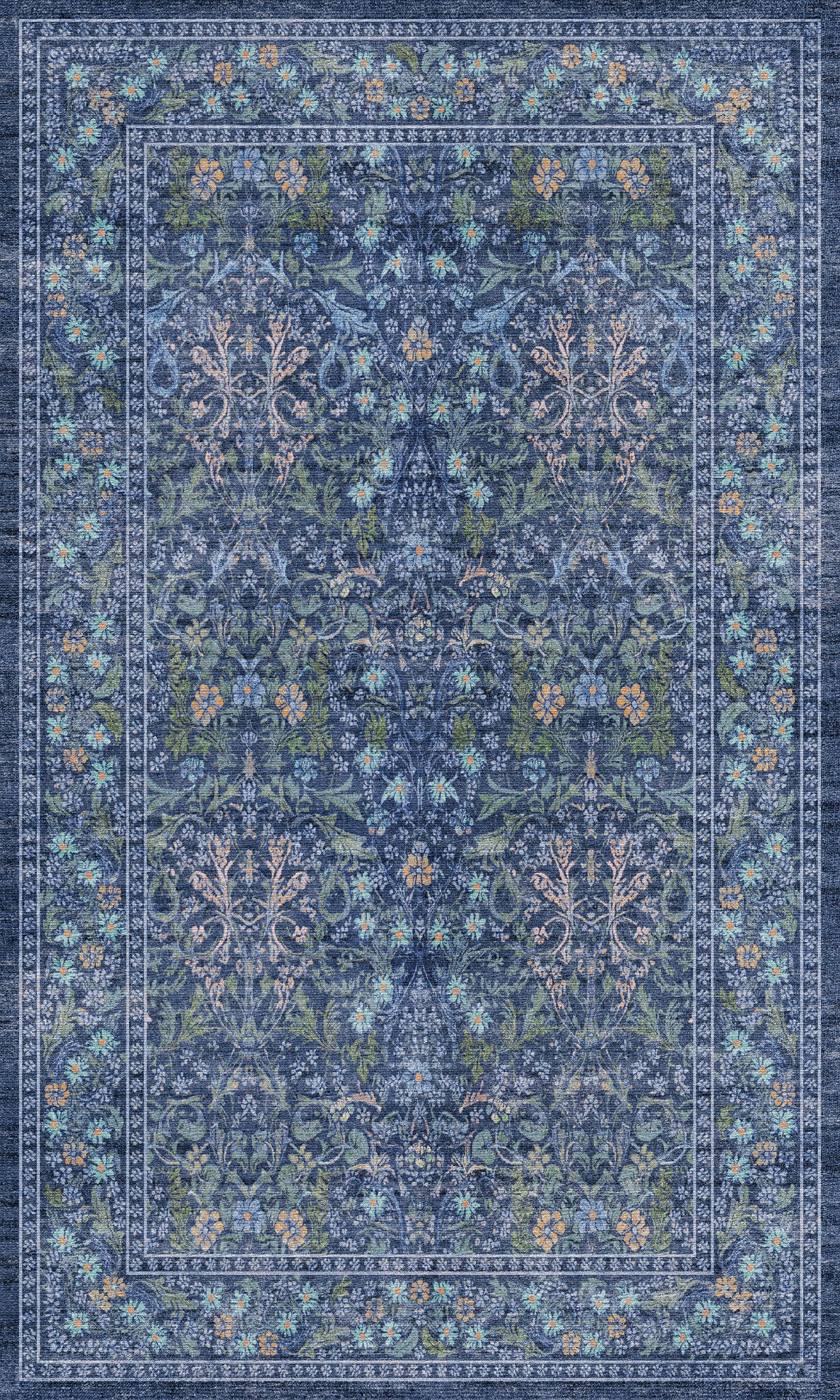 Sabine Вдъхновен от реколтата килим