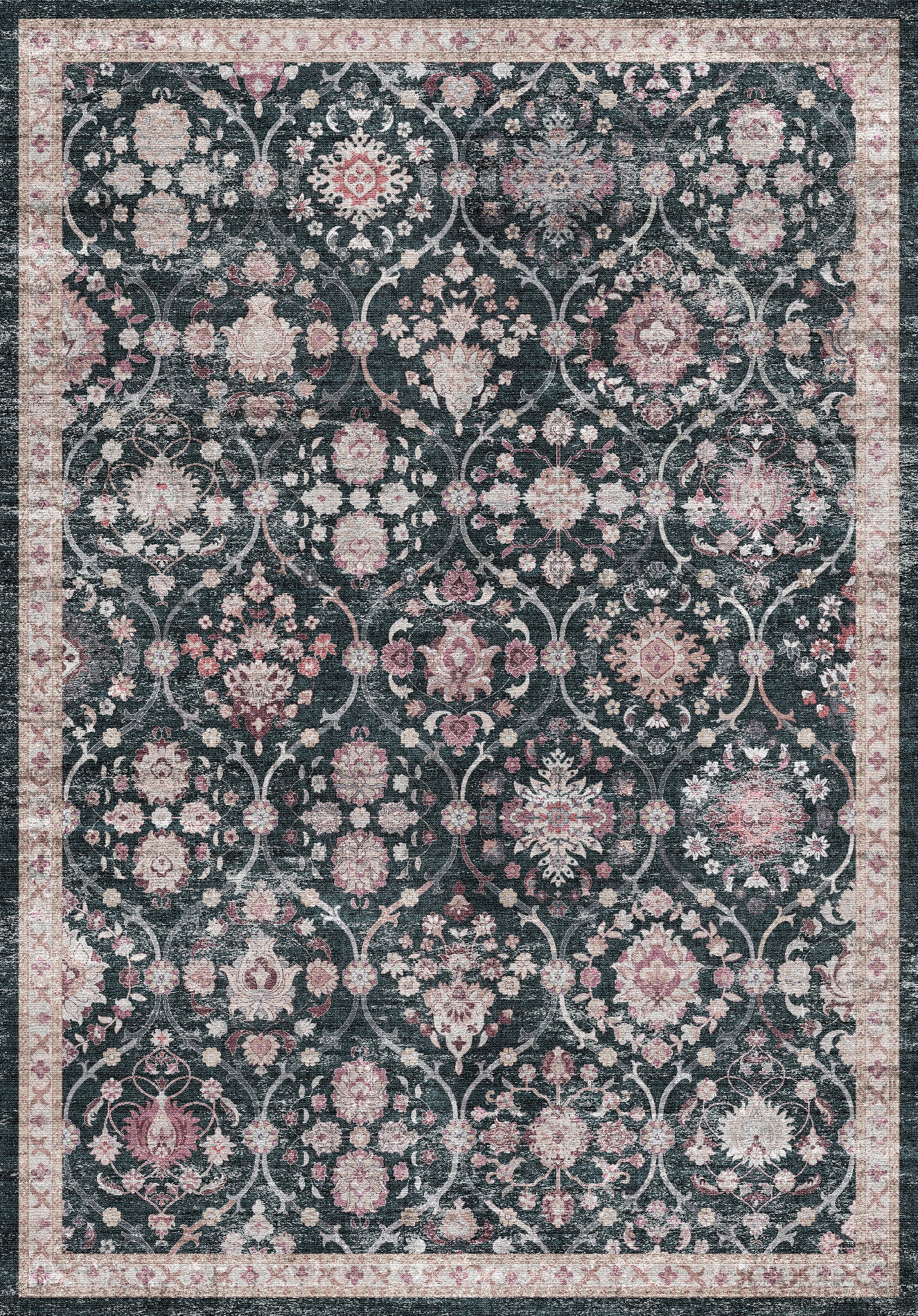 Antoinette Vintage-Paneel-Teppich