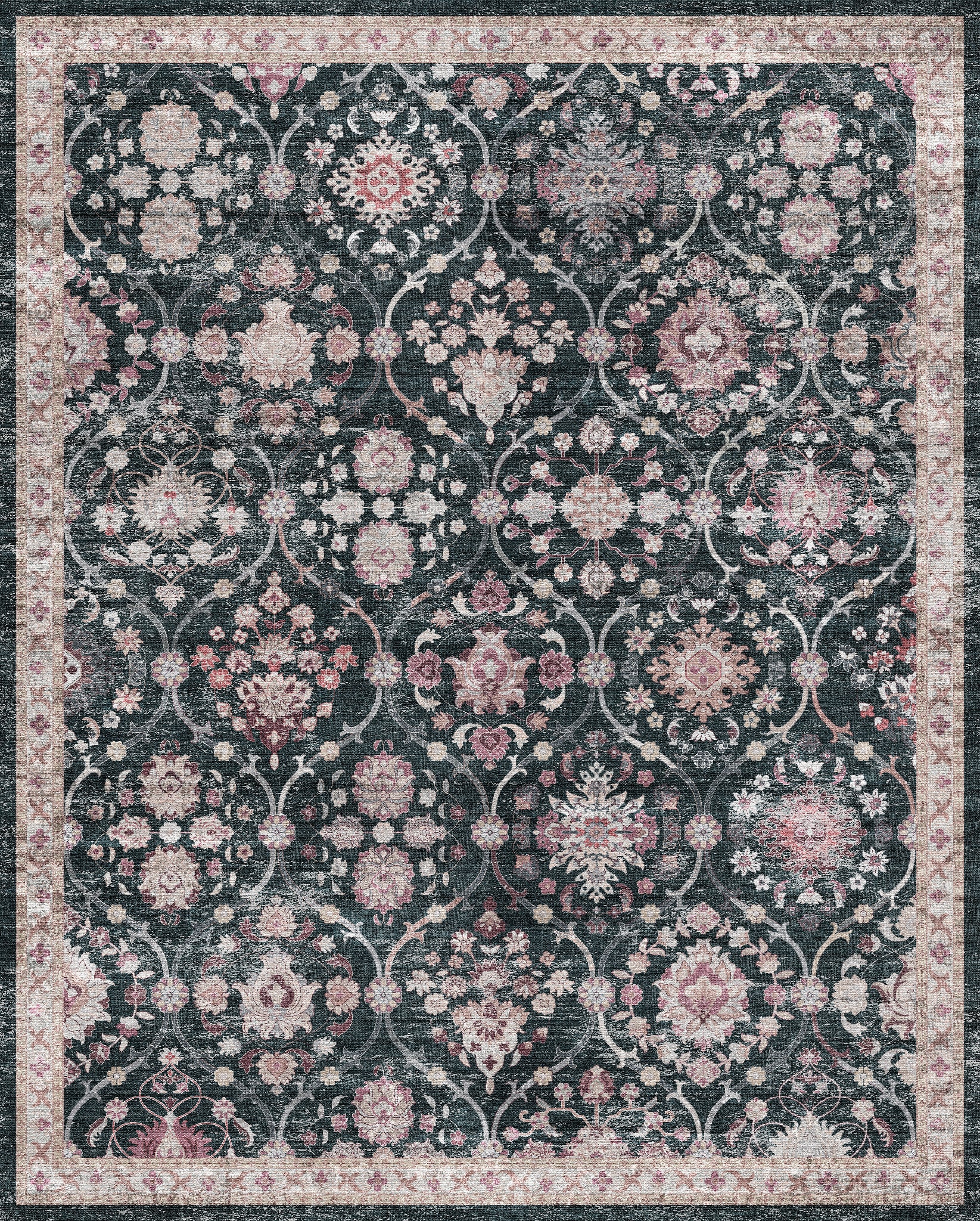 Antoinette Vintage-Paneel-Teppich