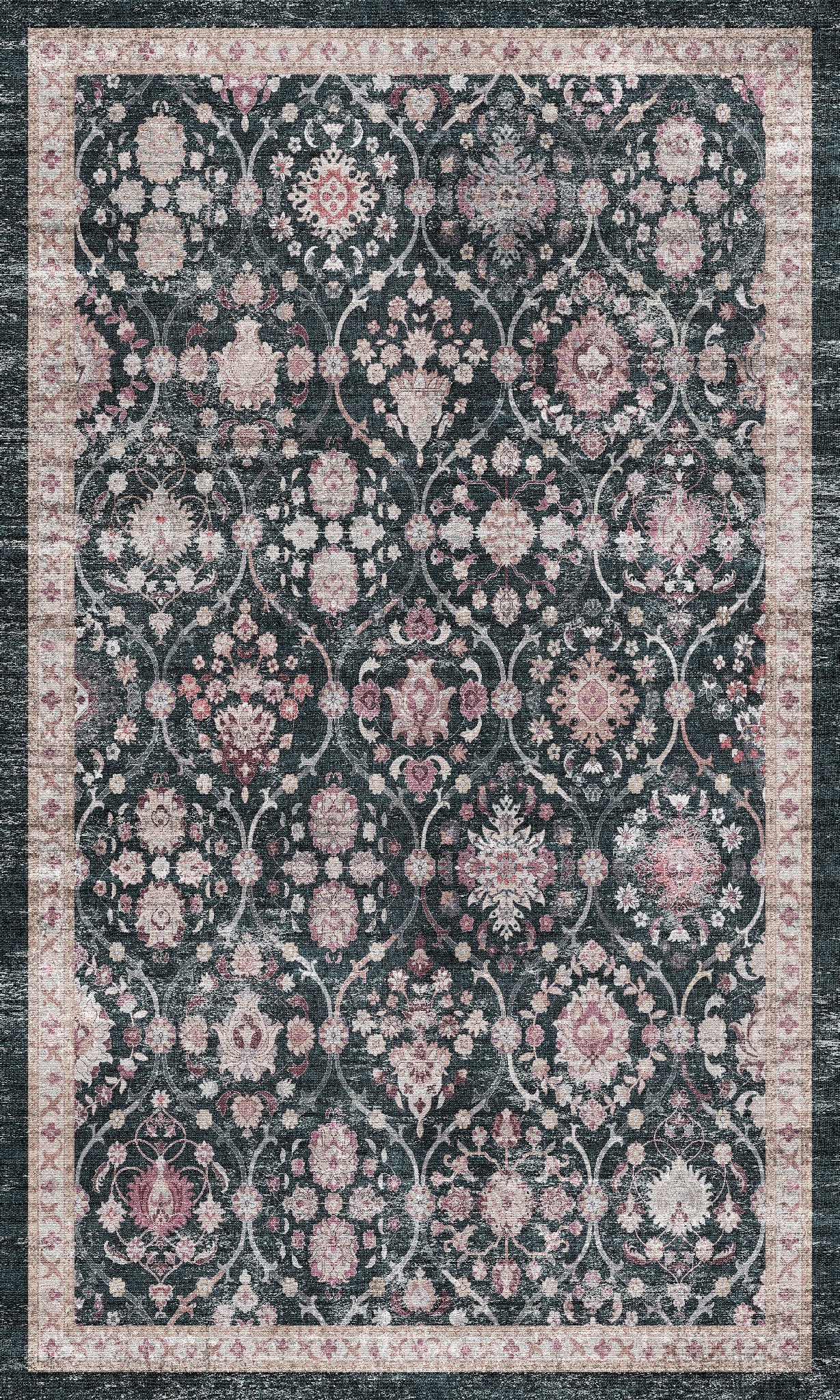 Antoinette Vintage-Paneel-Teppich