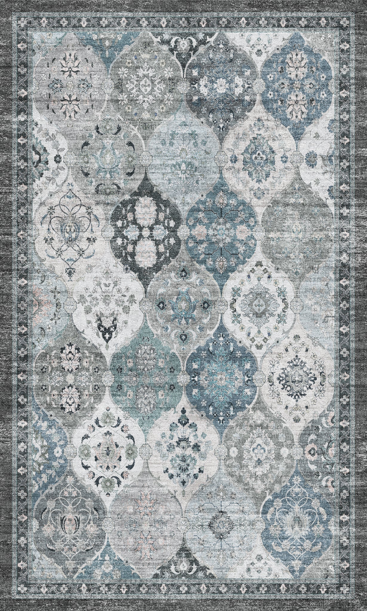 Antoinette Vintage-Paneel-Teppich