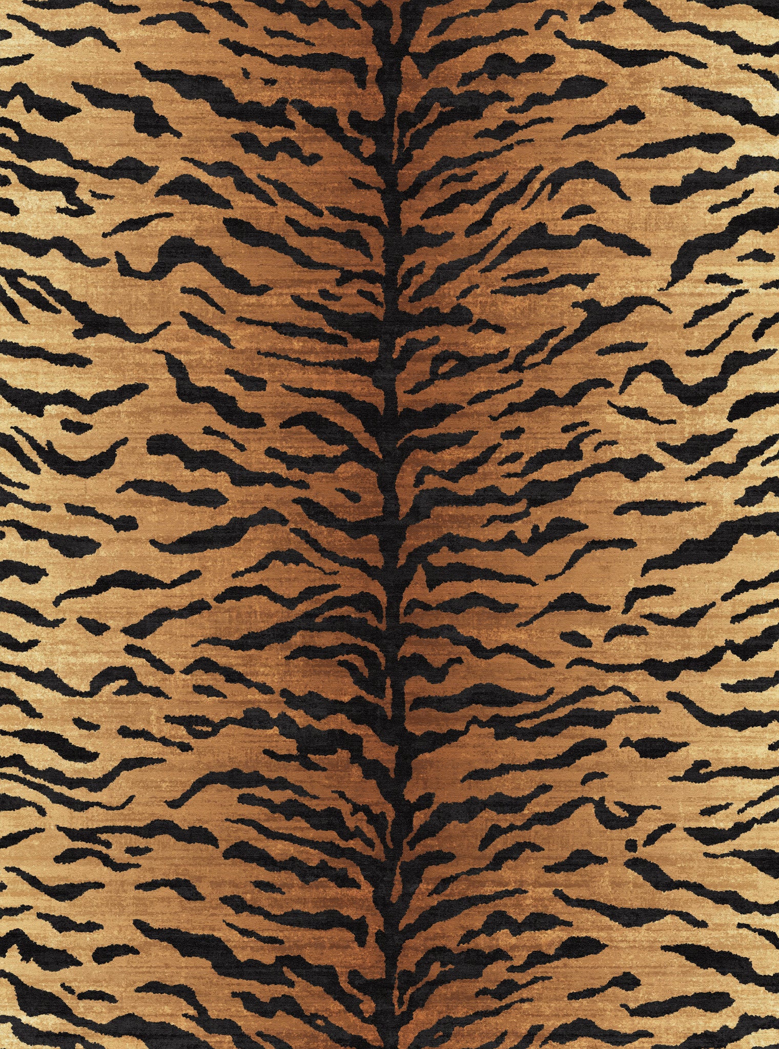 Ines Modern Tiger Print Rug