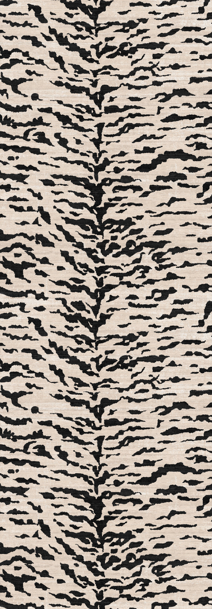 Ines Modern Tiger Print Rug