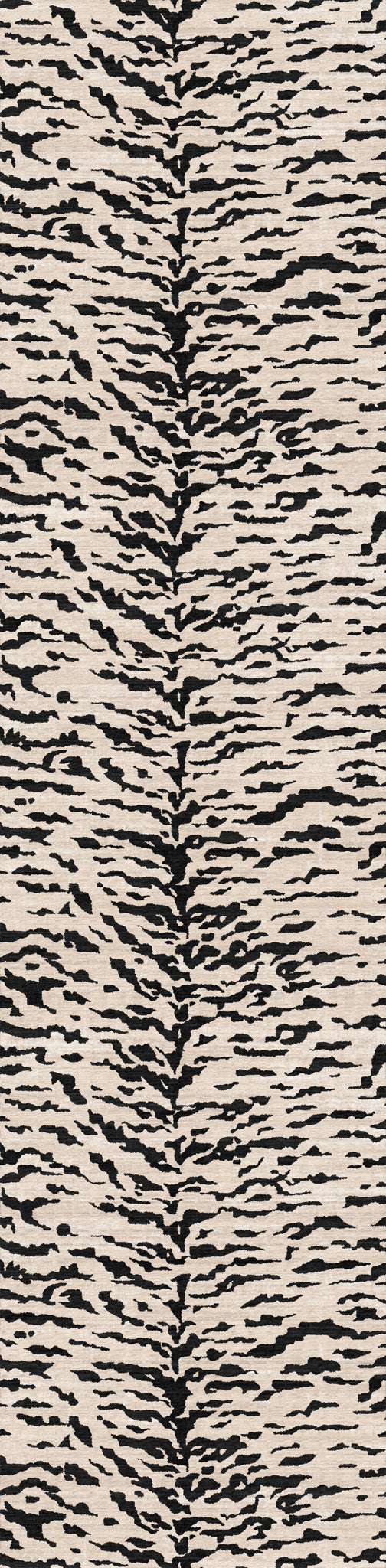 Ines Modern Tiger Print Rug