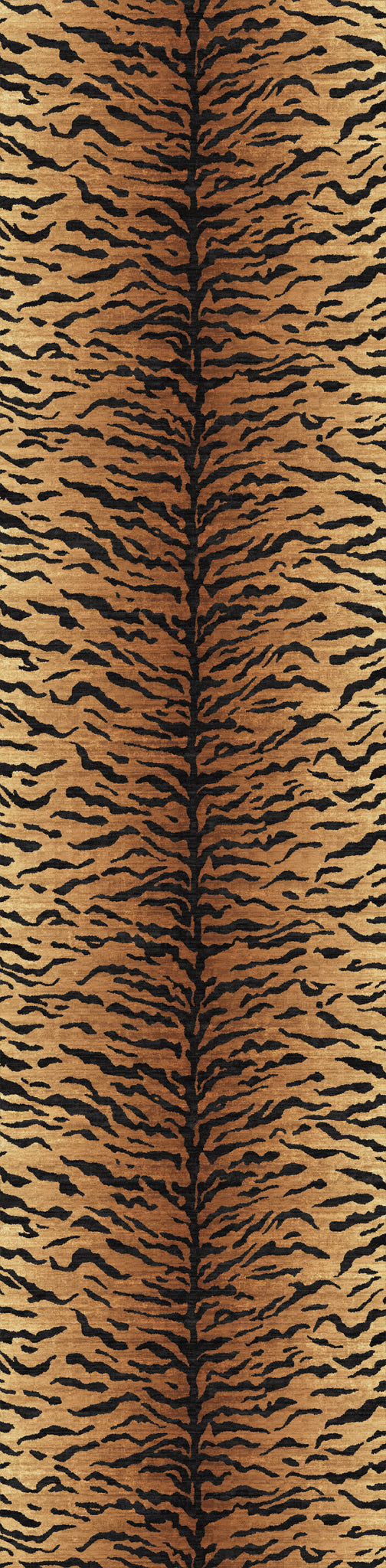 Ines Modern Tiger Print Rug