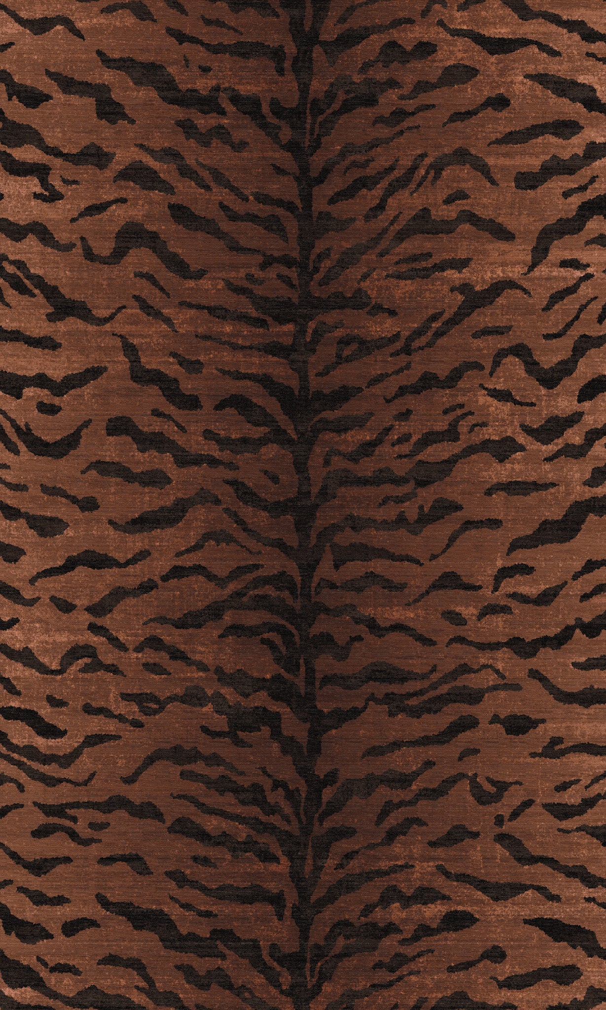 Ines Modern Tiger Print Rug