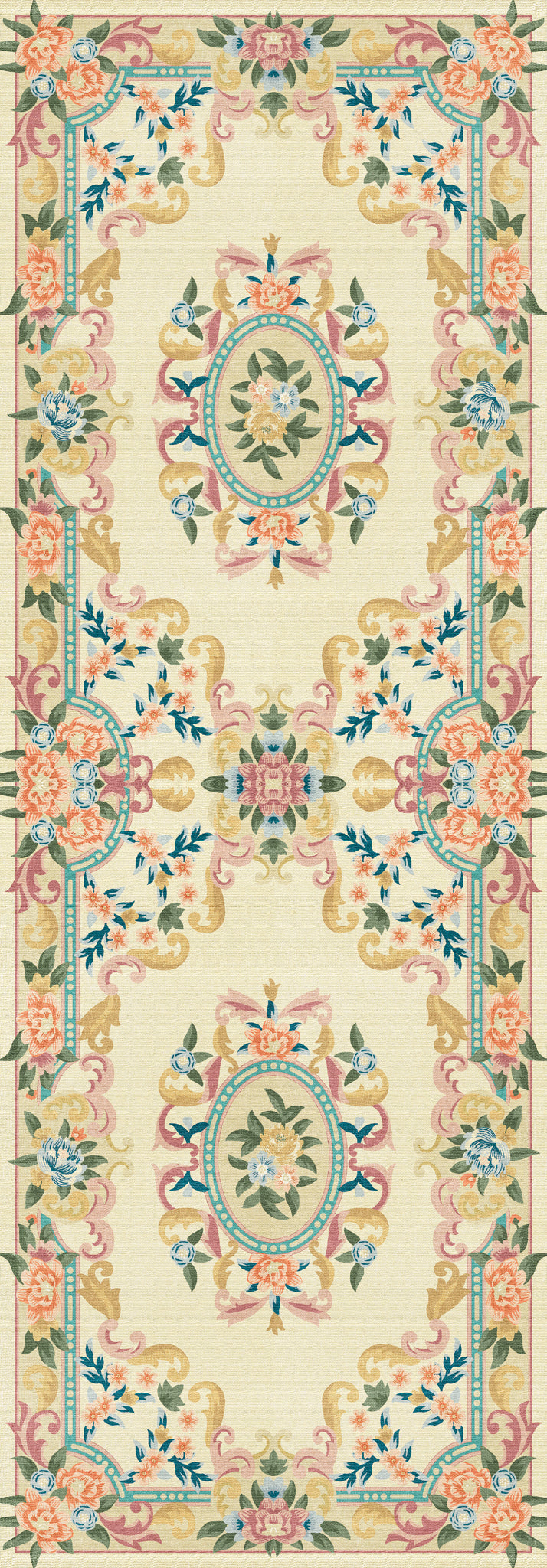 Matilda Romantisk blomma matta