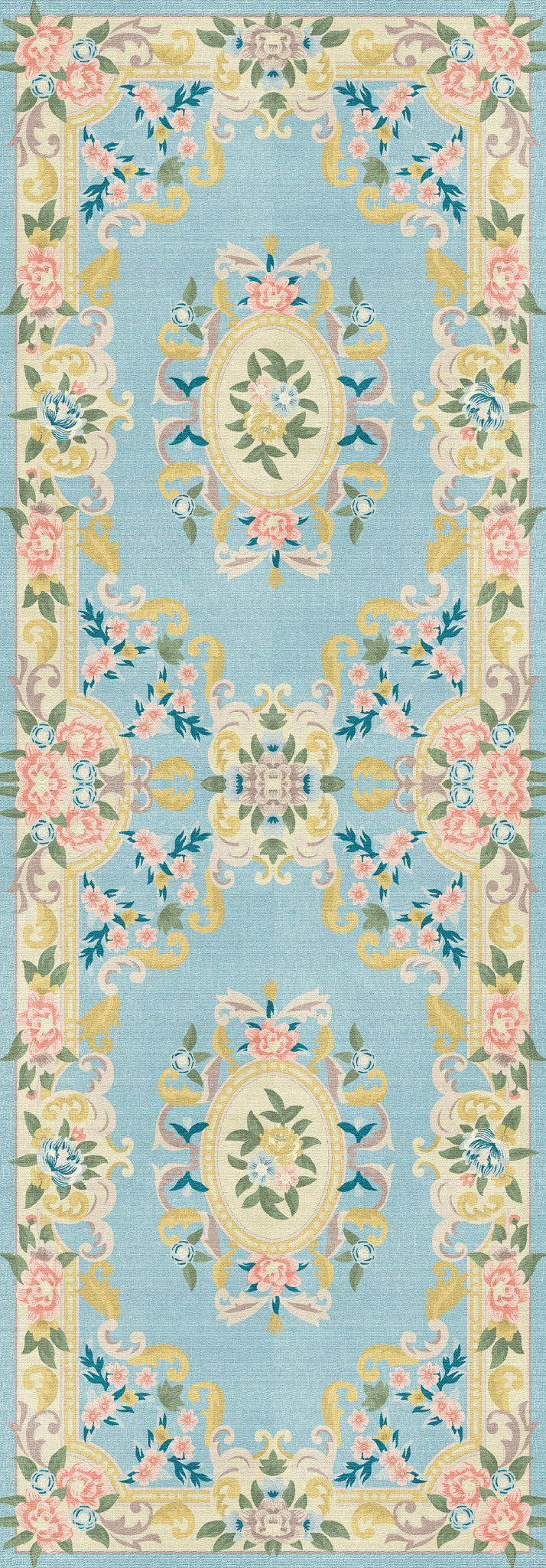 Matilda Romantisk blomma matta