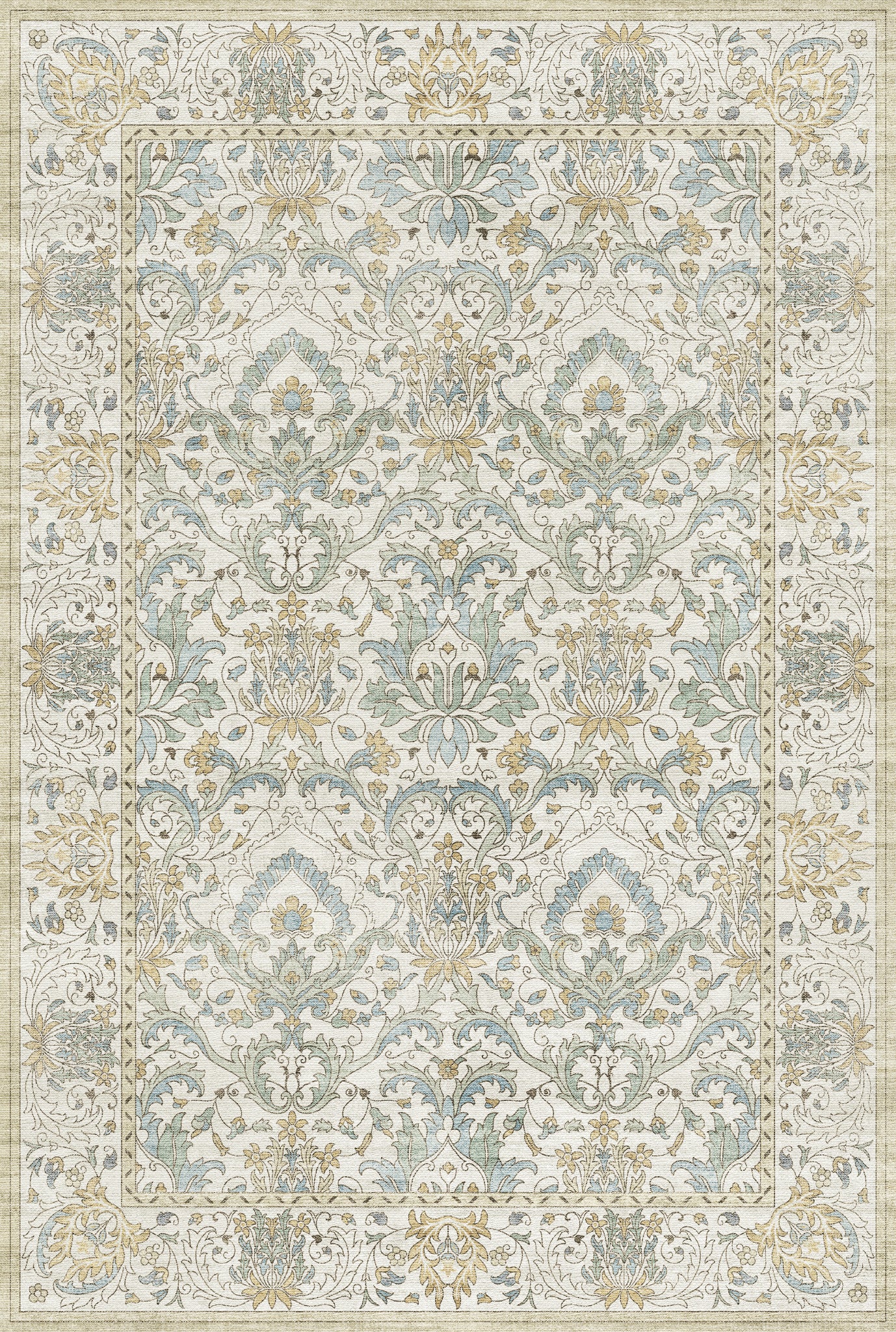Albert Vintage Botanical Rug