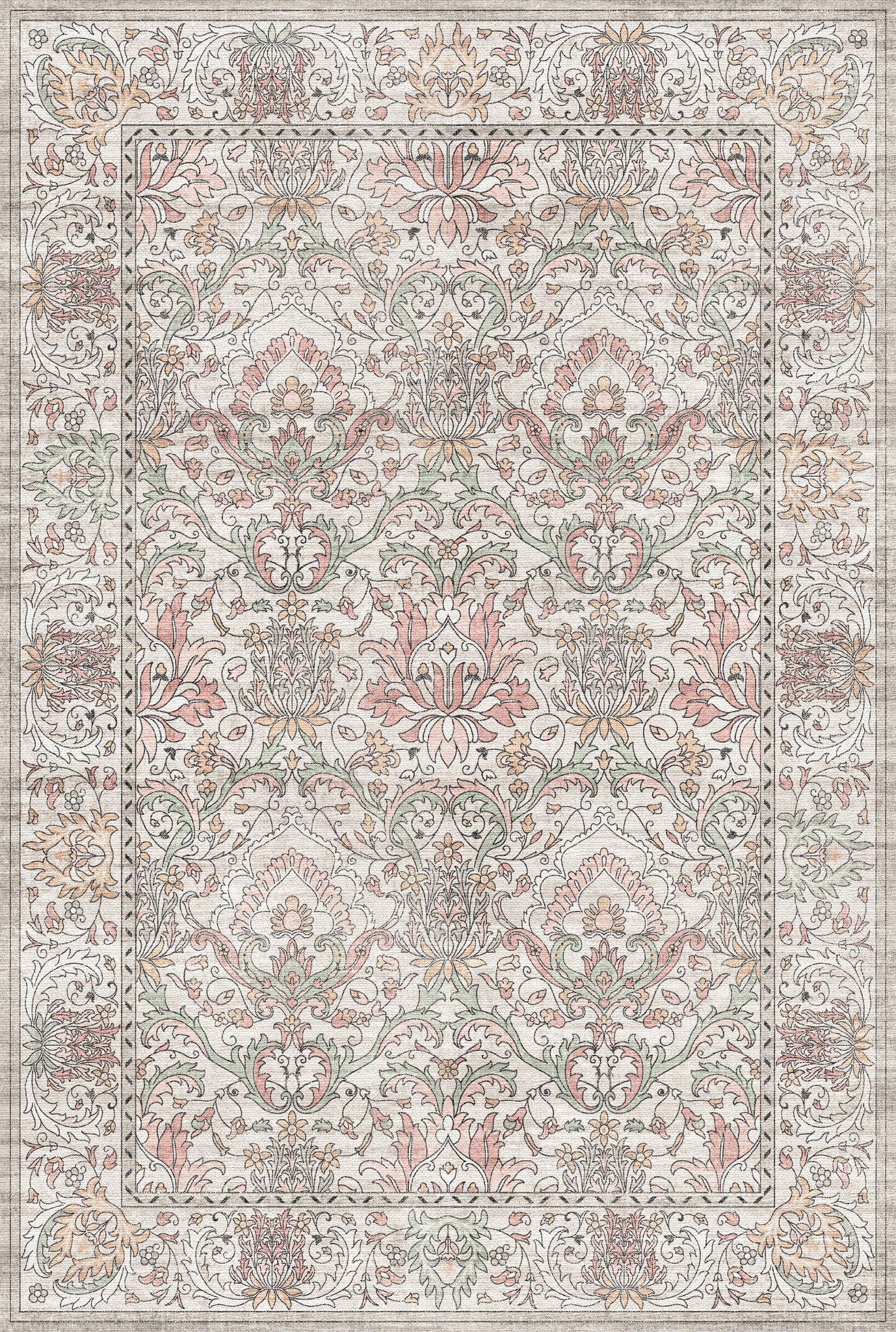 Albert Dywan botaniczny w stylu vintage