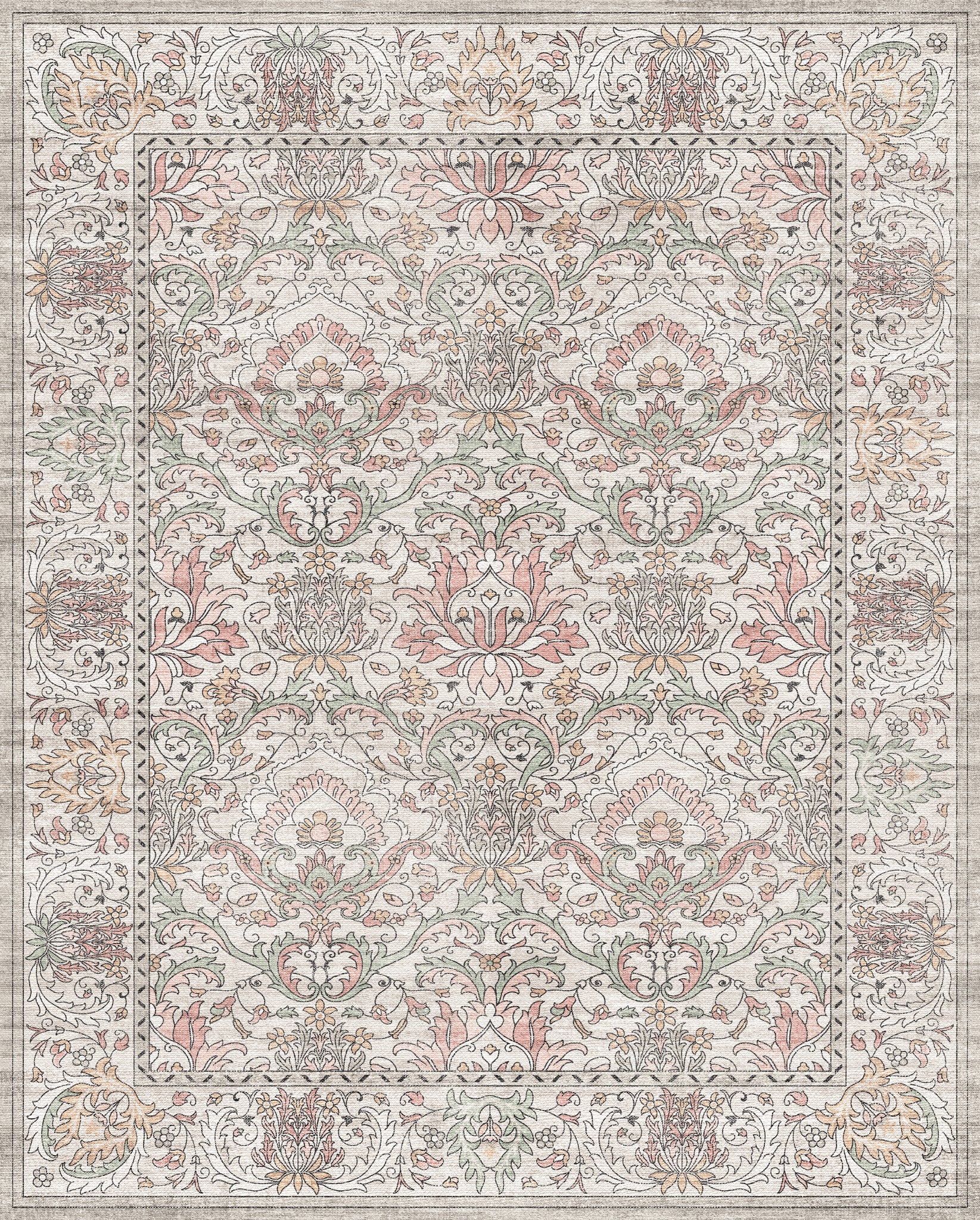 Albert Dywan botaniczny w stylu vintage