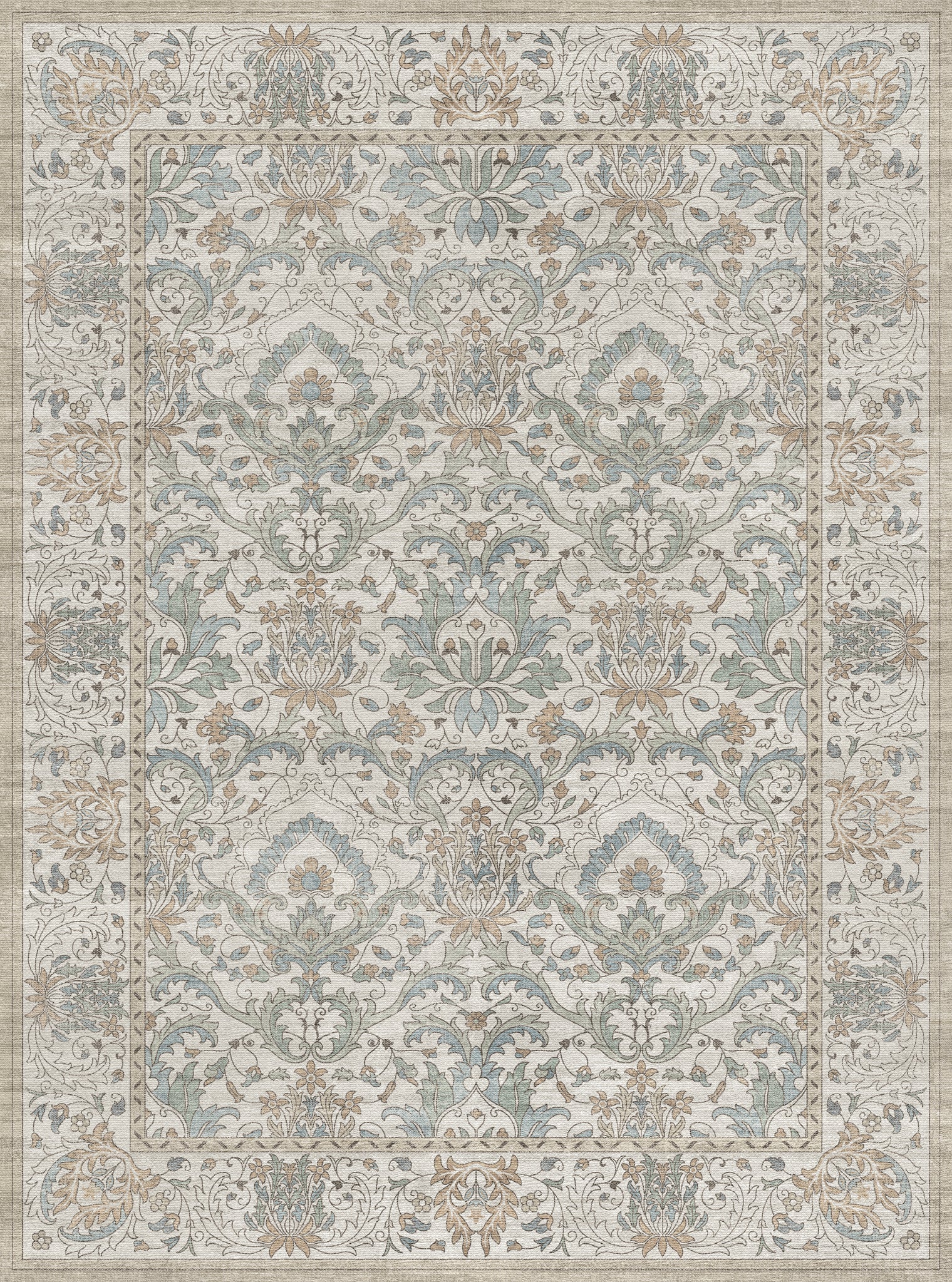 Albert Dywan botaniczny w stylu vintage