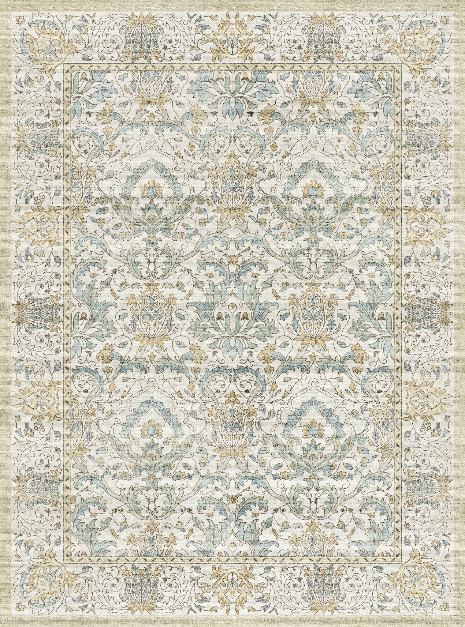 Albert Vintage Botanical Rug