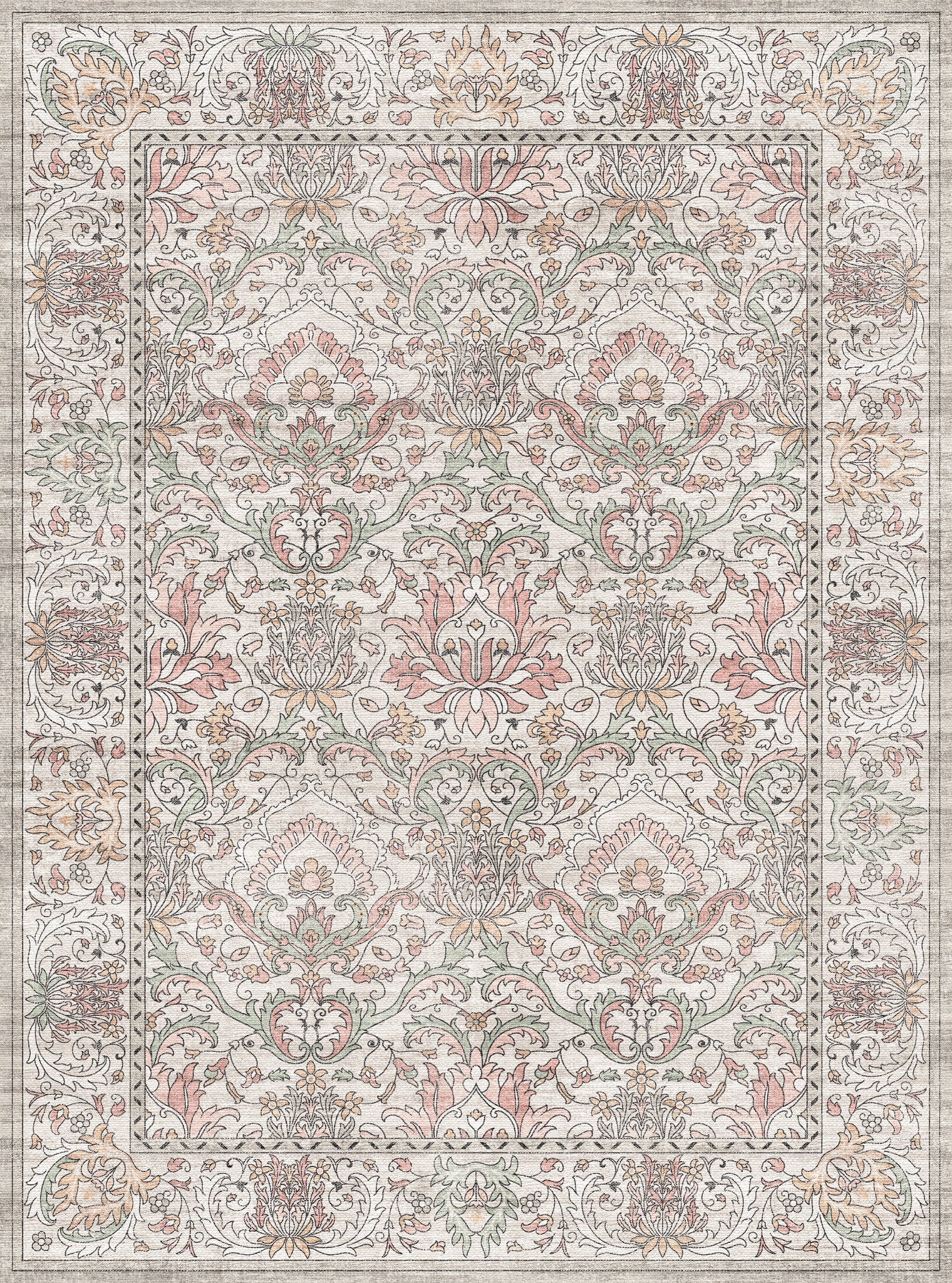 Albert Dywan botaniczny w stylu vintage