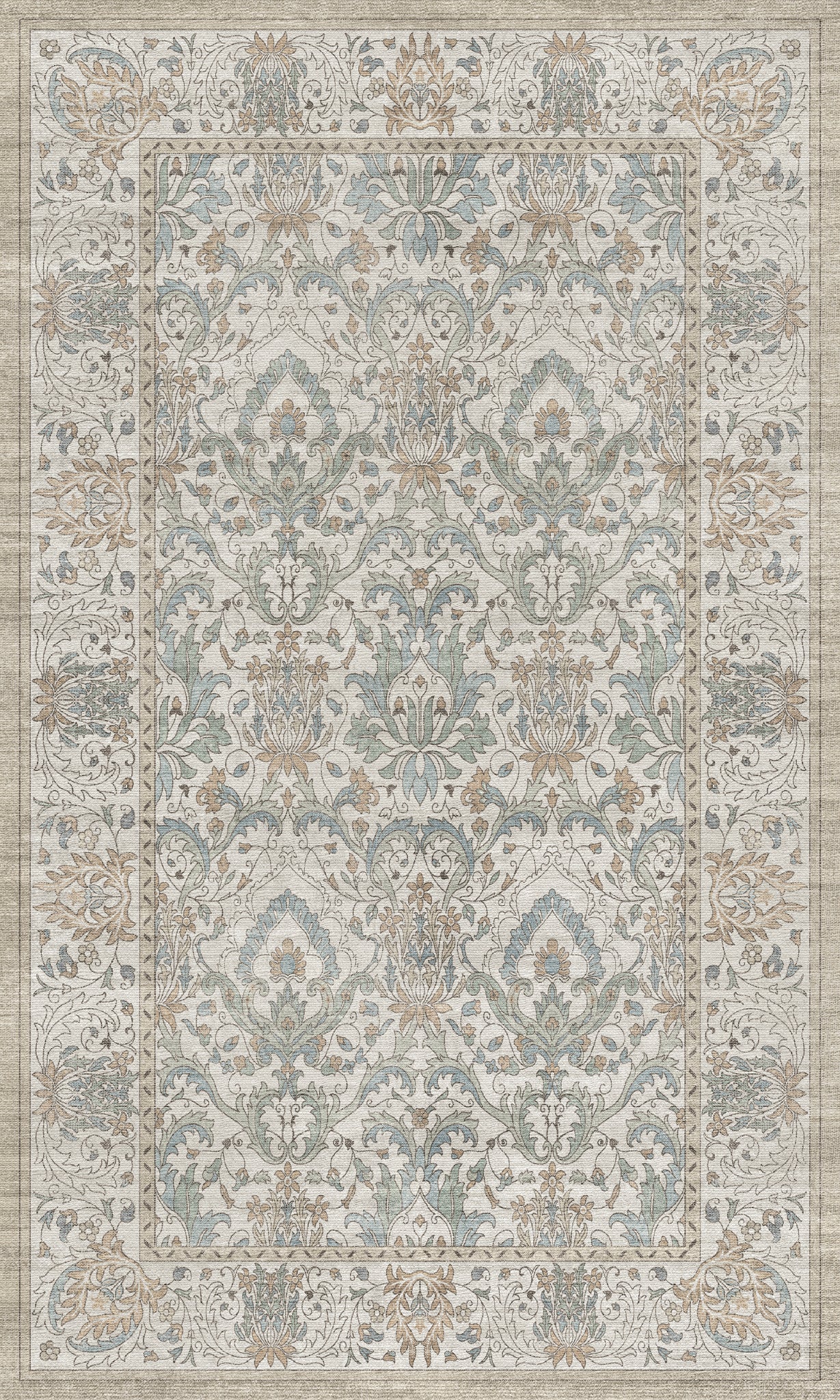 Albert Dywan botaniczny w stylu vintage