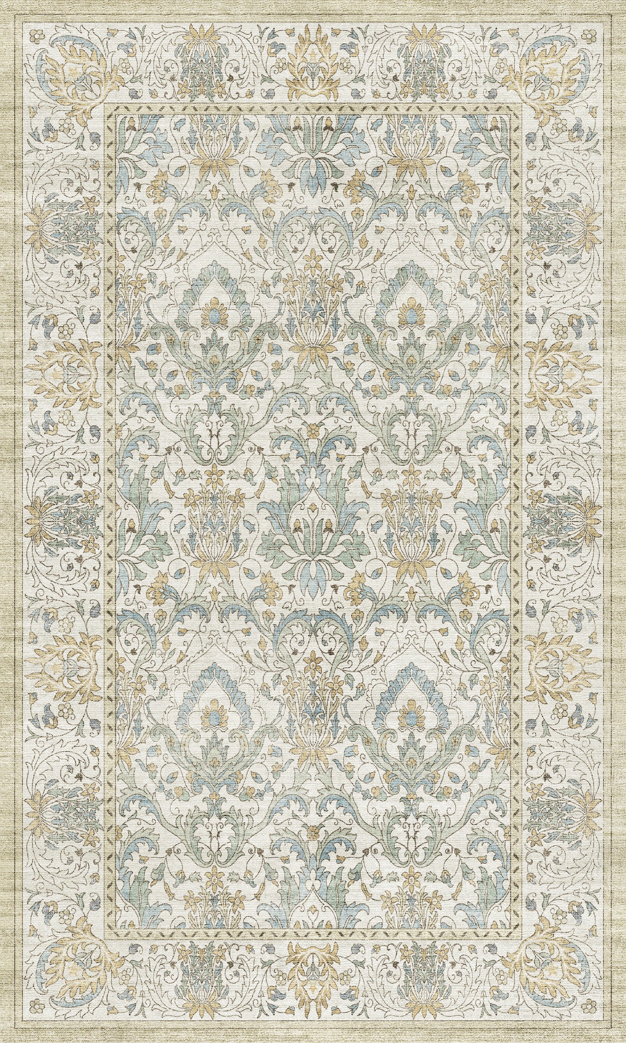 Albert Vintage Botanical Rug