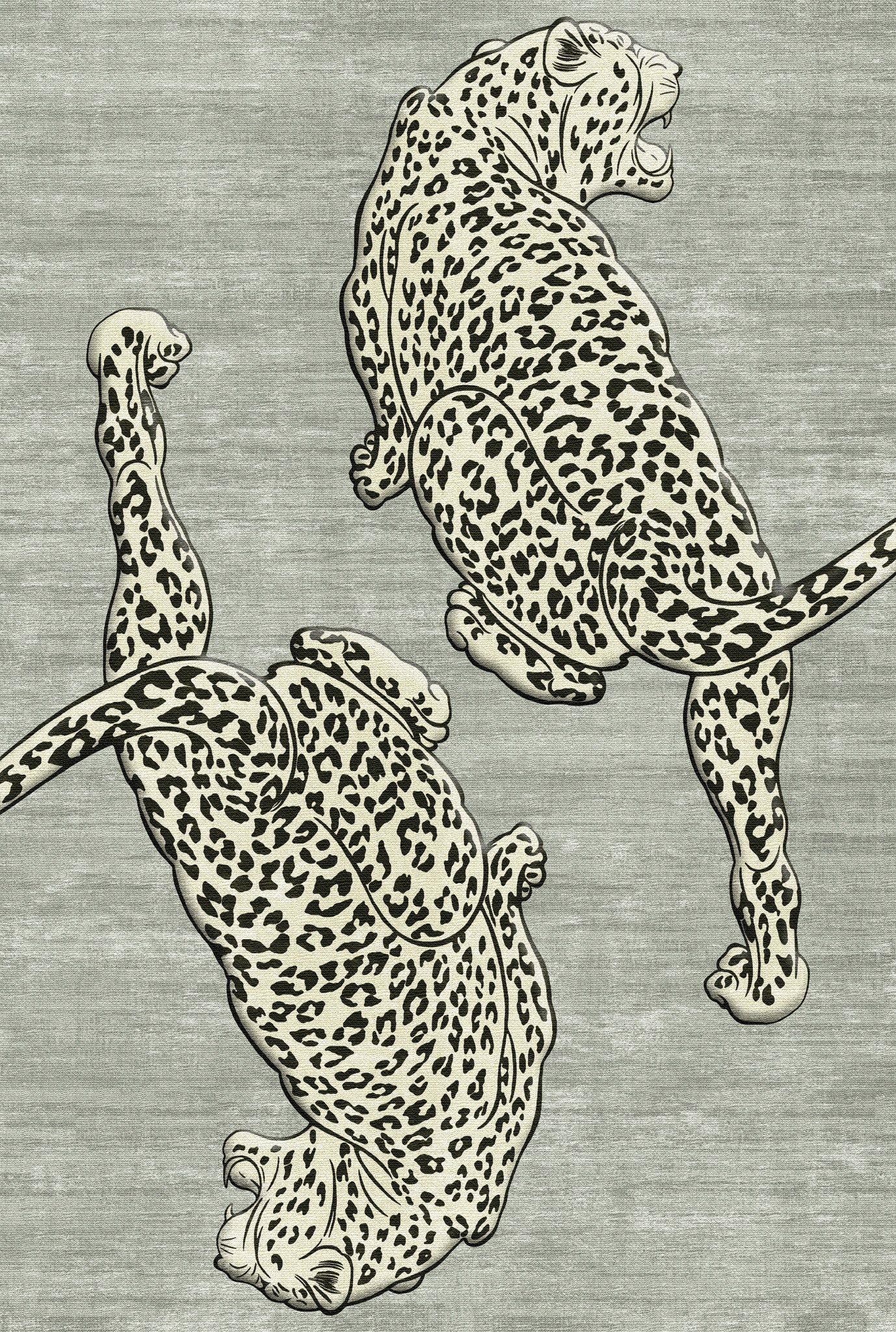 Cyrus Bold Leopard Print Rug