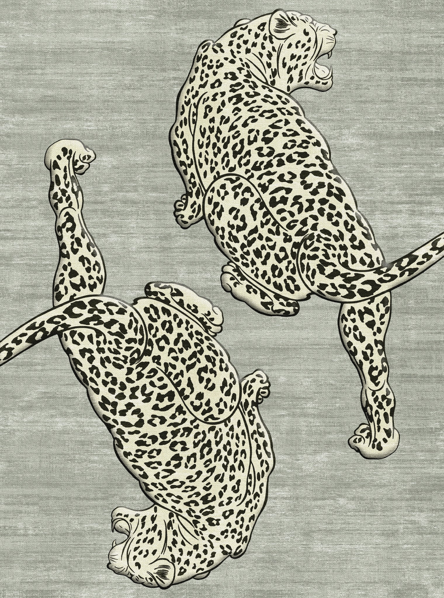 Cyrus Bold Leopard Print Rug