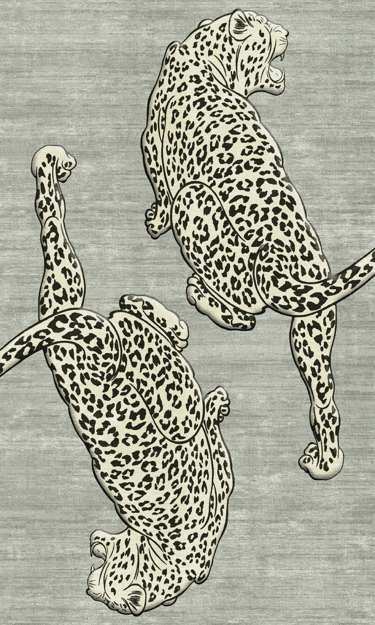 Cyrus Bold Leopard Print Rug