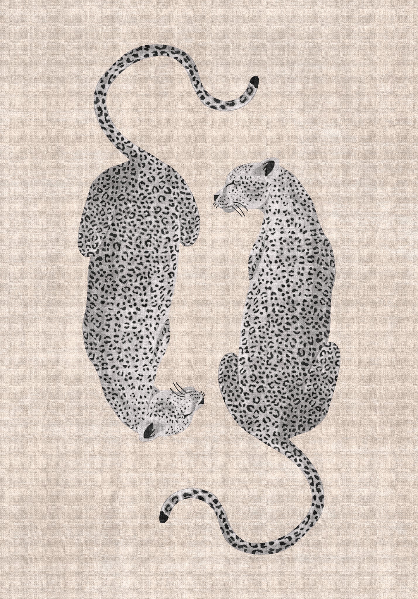 Sandy Schicker Leopardenmusterteppich
