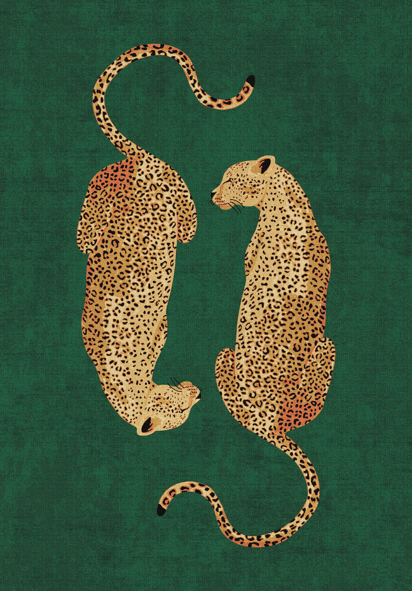 Sandy Schicker Leopardenmusterteppich