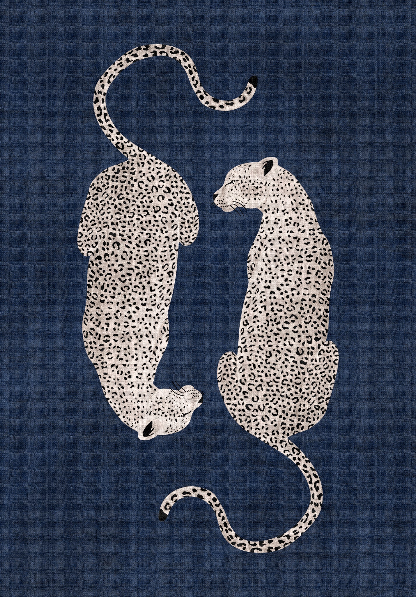 Sandy Chique vloerkleed met luipaardpatroon