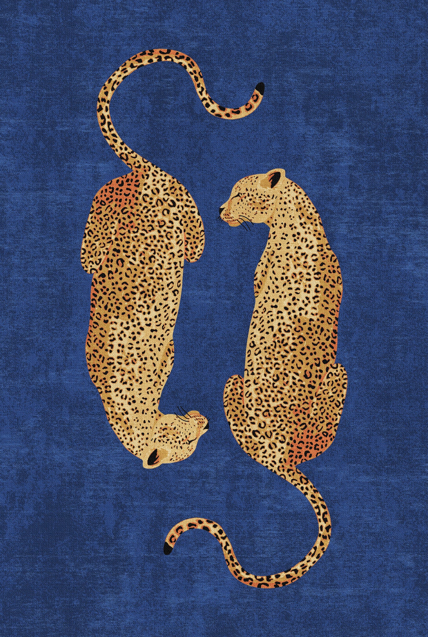 Sandy Schicker Leopardenmusterteppich
