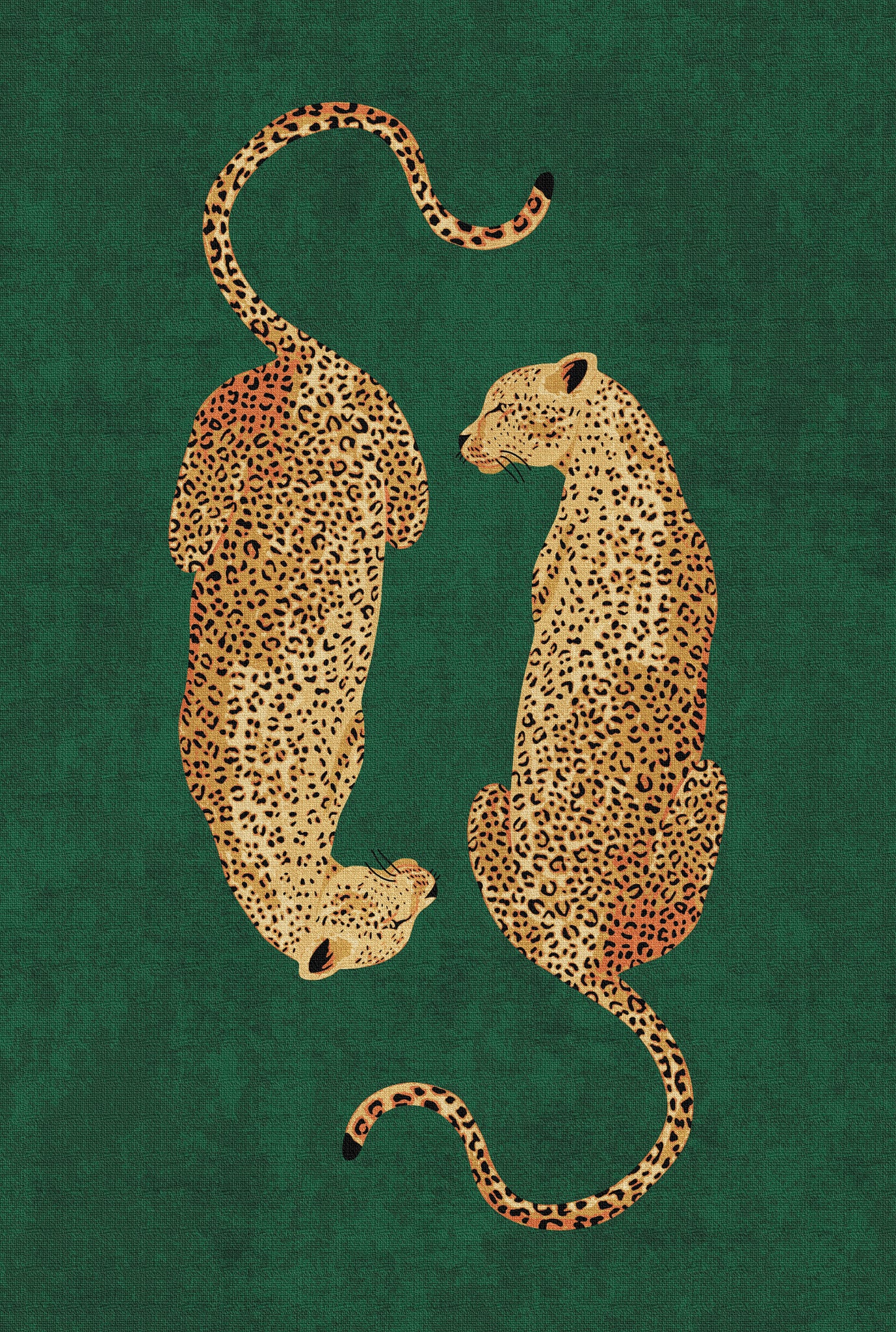 Sandy Schicker Leopardenmusterteppich
