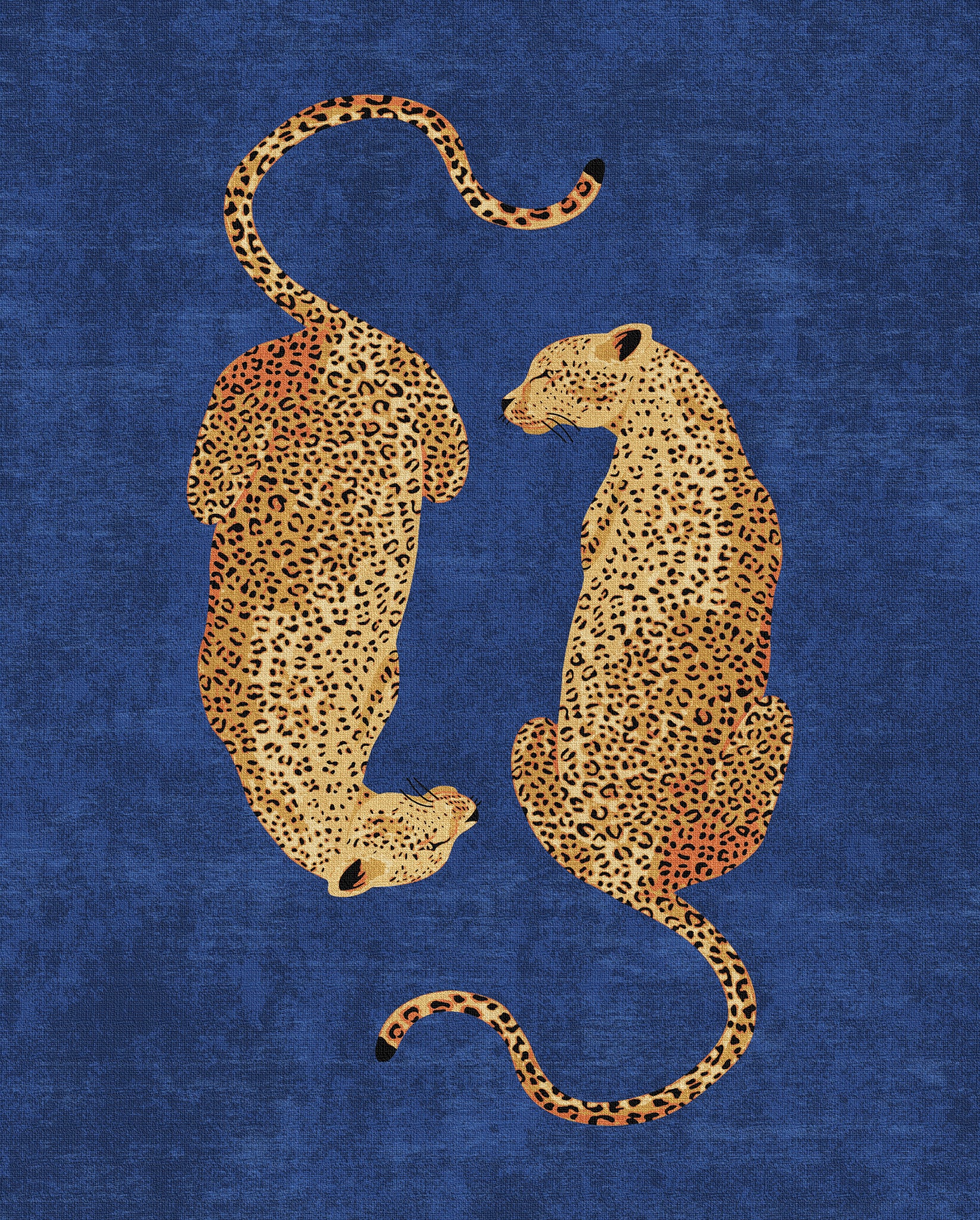 Sandy Schicker Leopardenmusterteppich