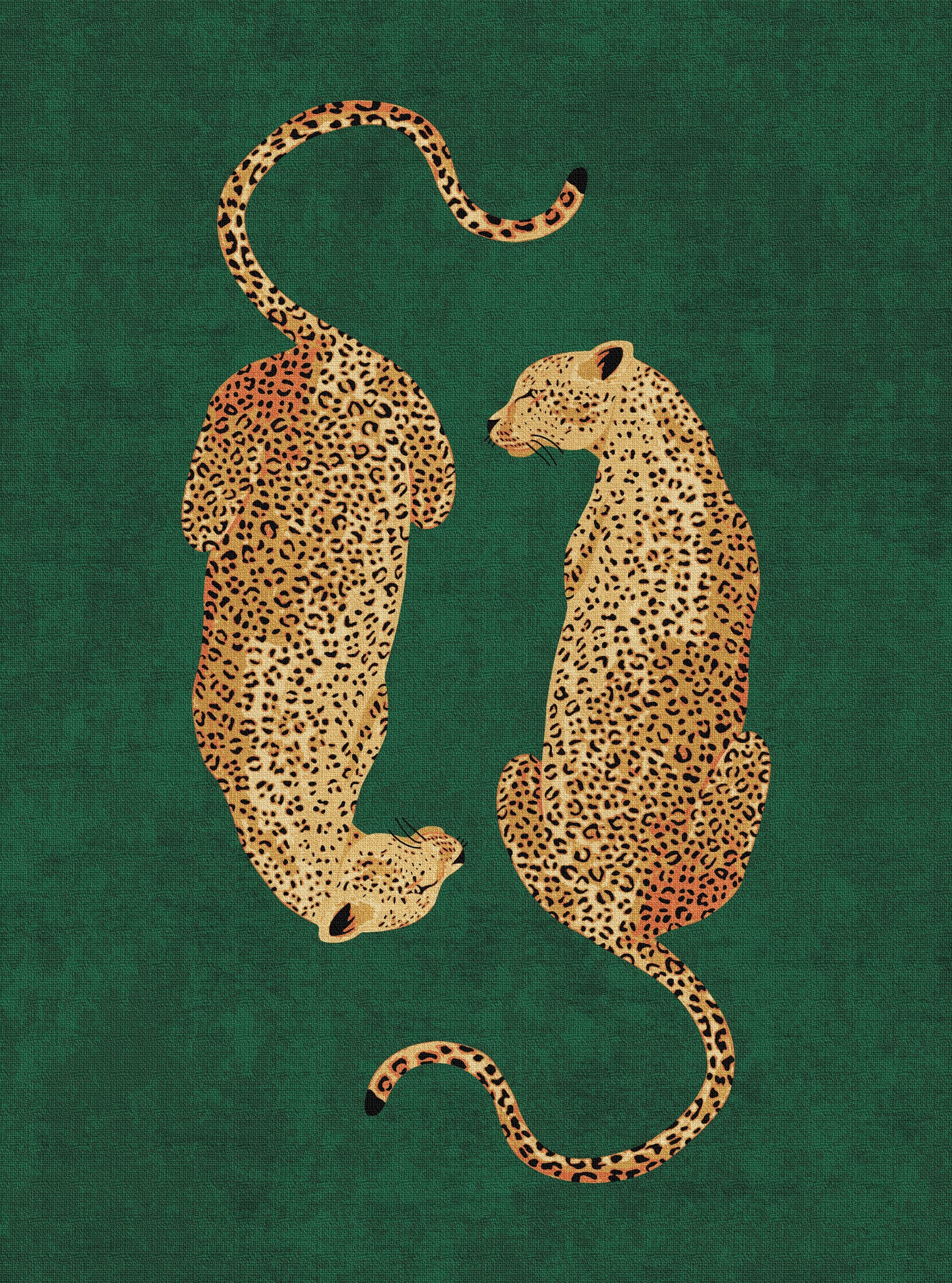 Sandy Schicker Leopardenmusterteppich