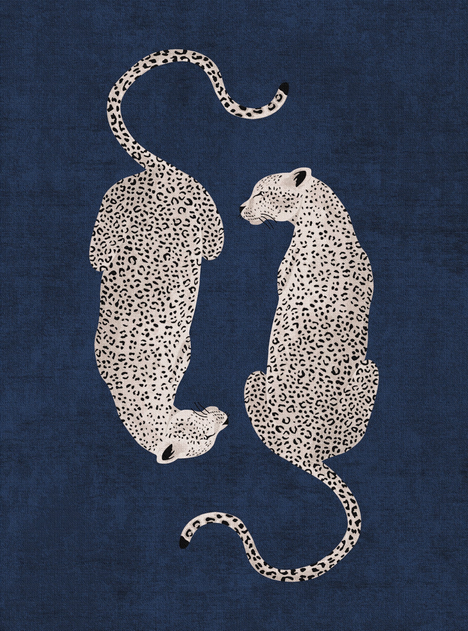 Sandy Chique vloerkleed met luipaardpatroon