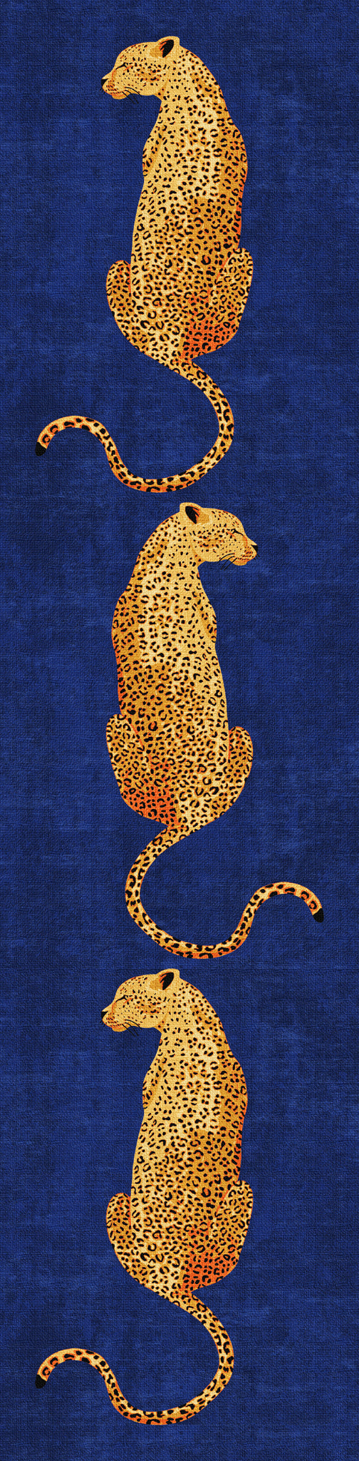 Sandy Alfombra con estampado de leopardo