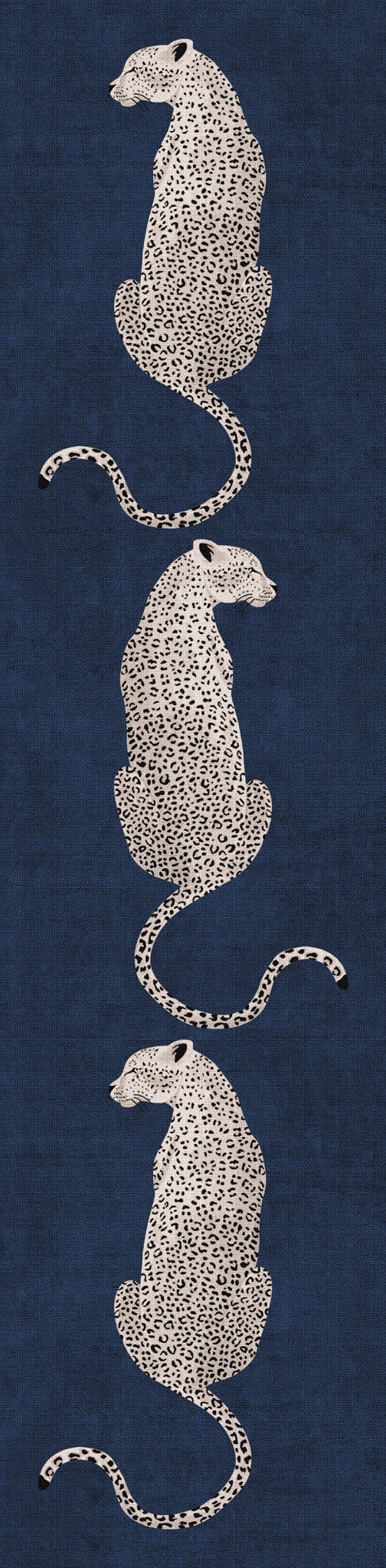 Sandy Alfombra con estampado de leopardo