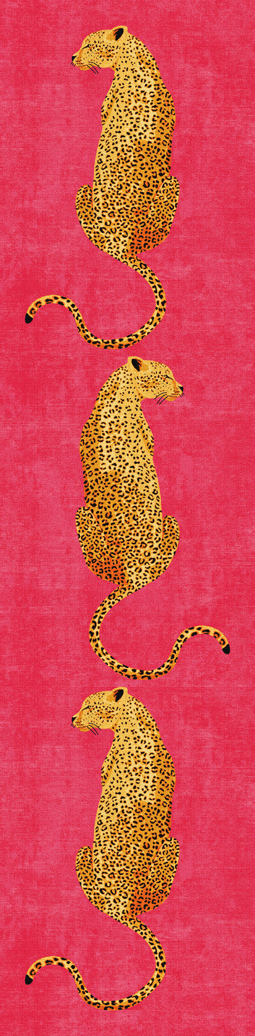 Sandy Tappeto chic con motivo leopardato